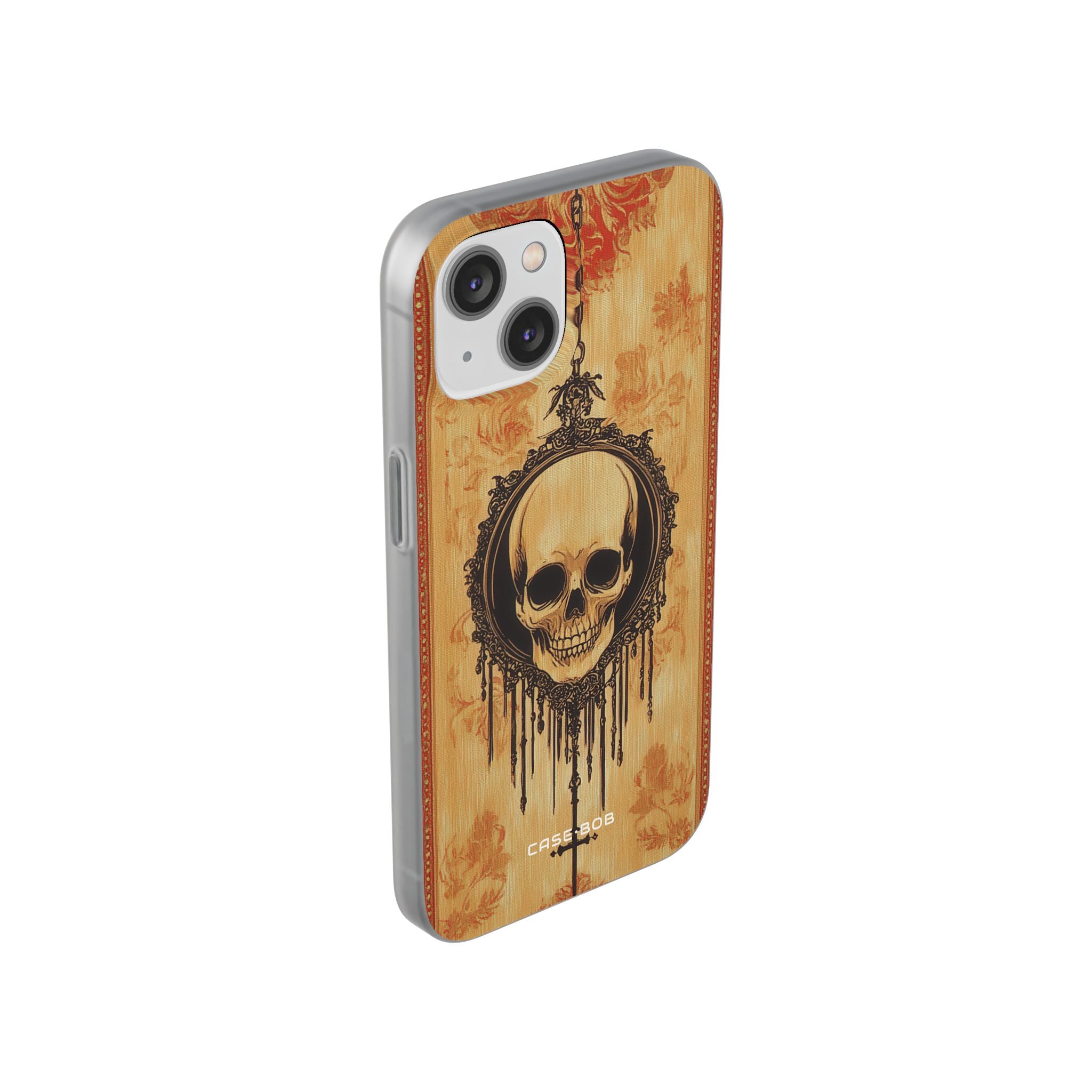 Skull Pendant iPhone 14 Case - Soft