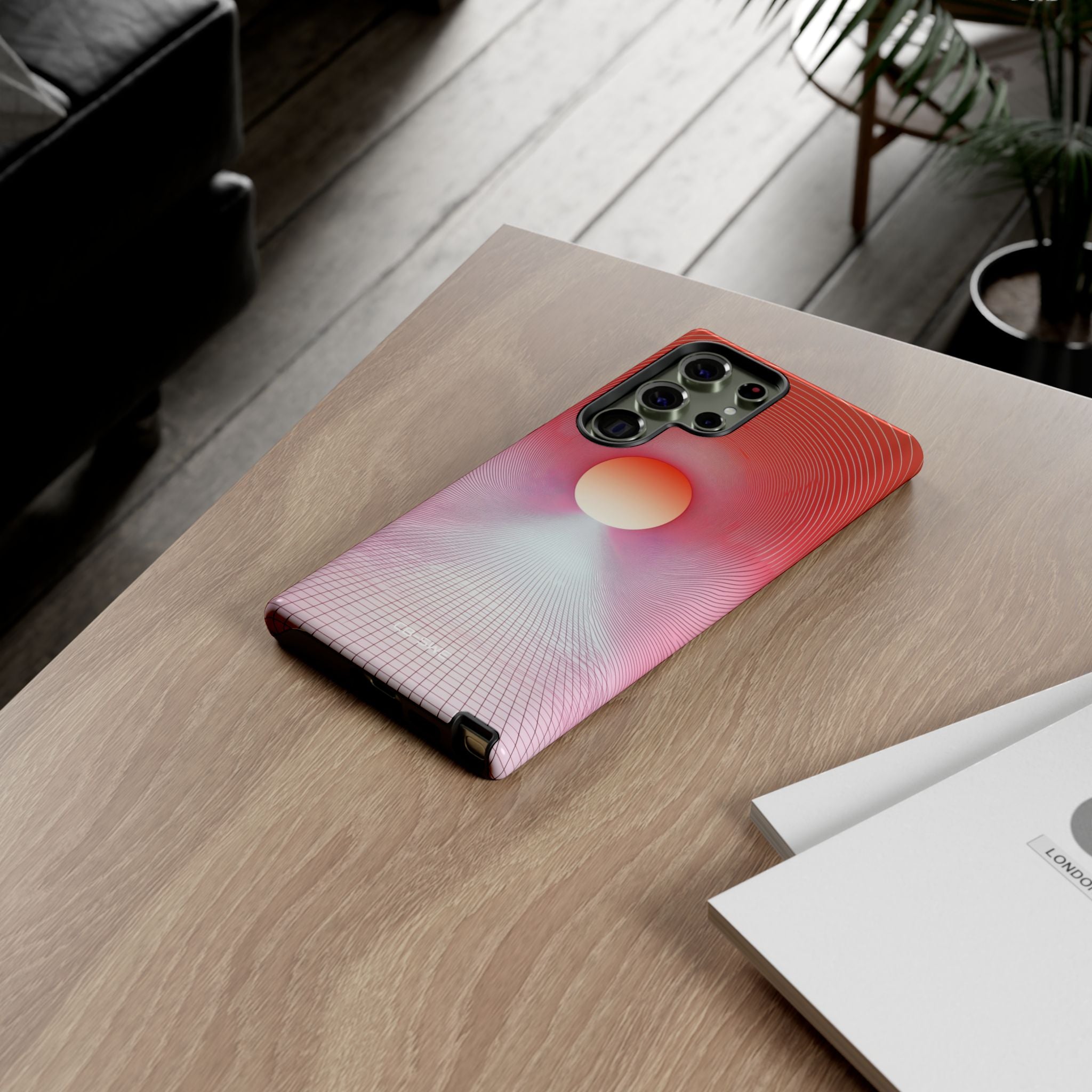Circles Embrace Light - Samsung Case