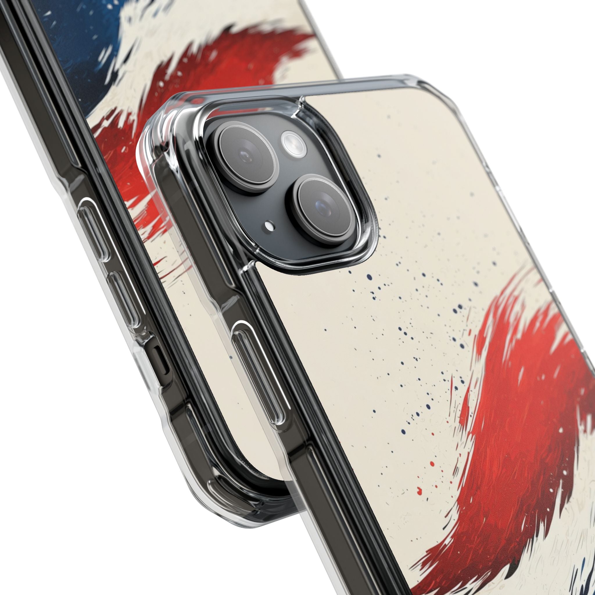 Red Surge iPhone 15 Plus Case - Impact