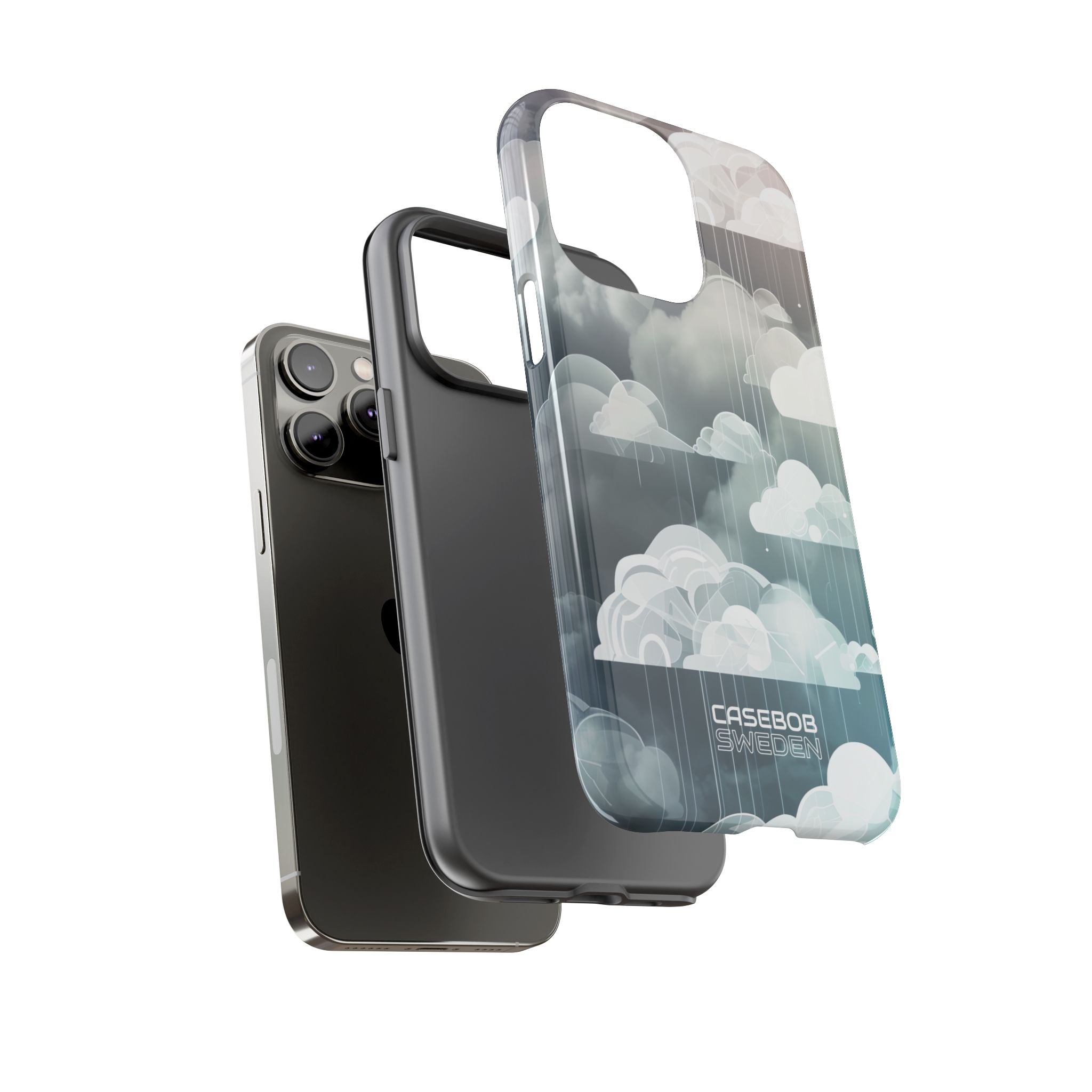 Nuvole da sogno argento iPhone 14 - Tough