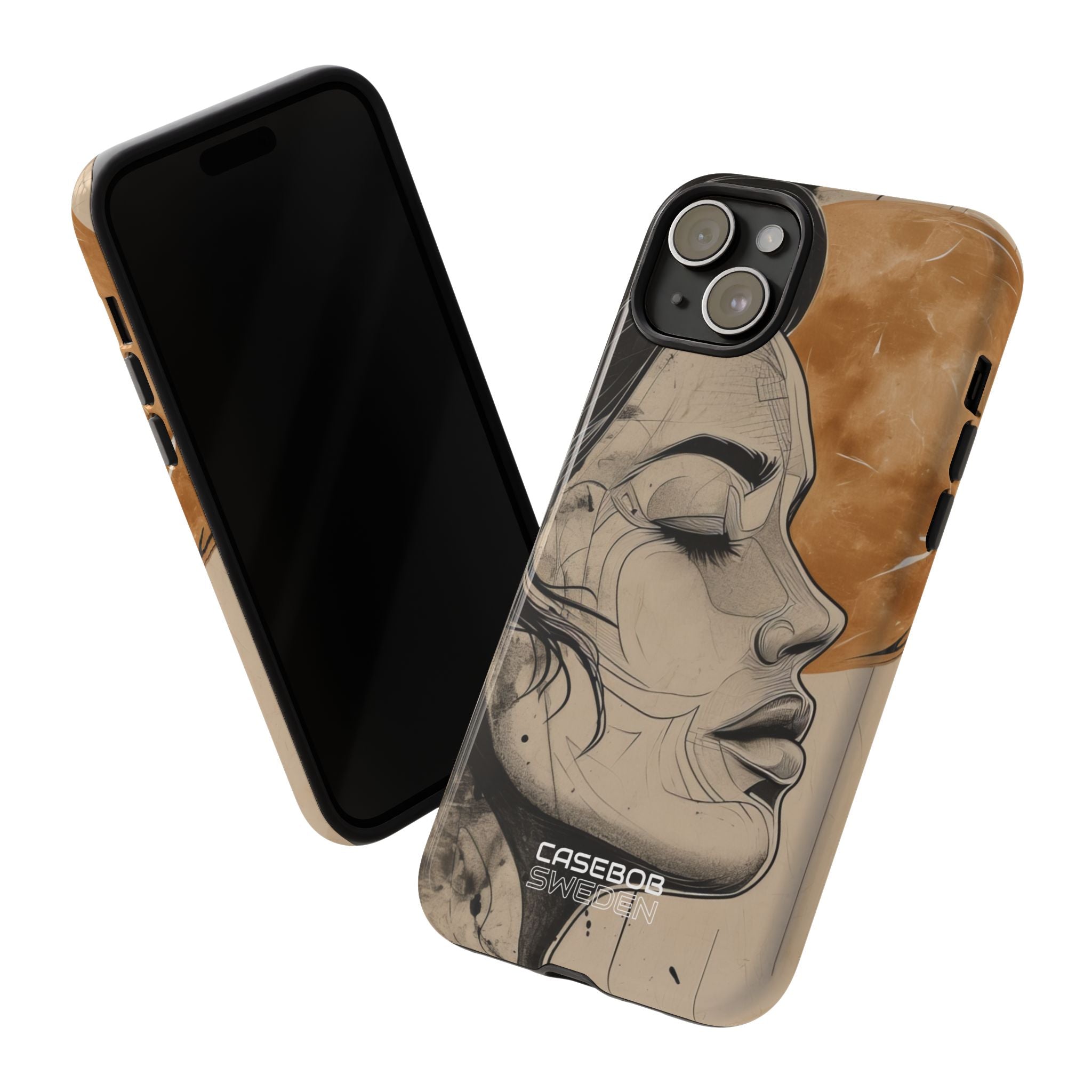 Moonlit Face Flow iPhone 15 - Resistente
