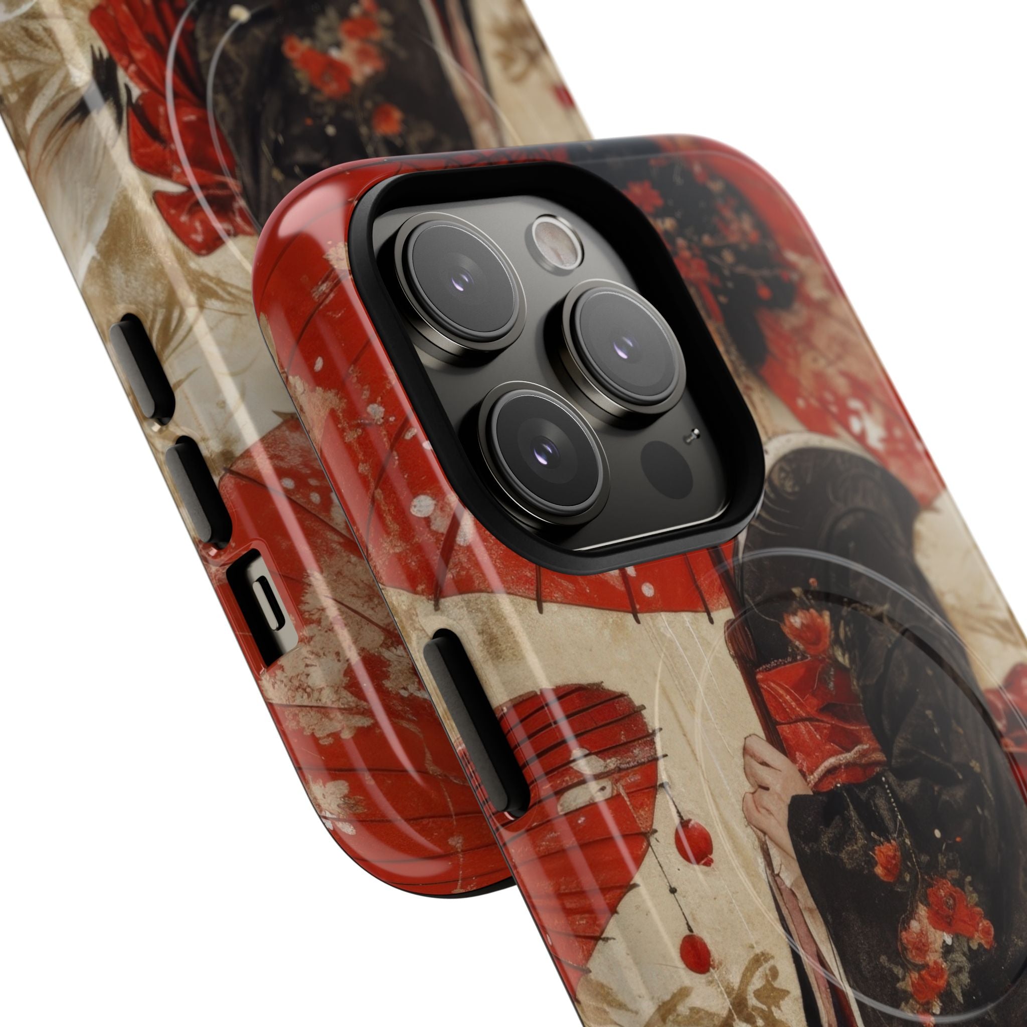 Scarlet Crane Dreams iPhone 14 - Tough+