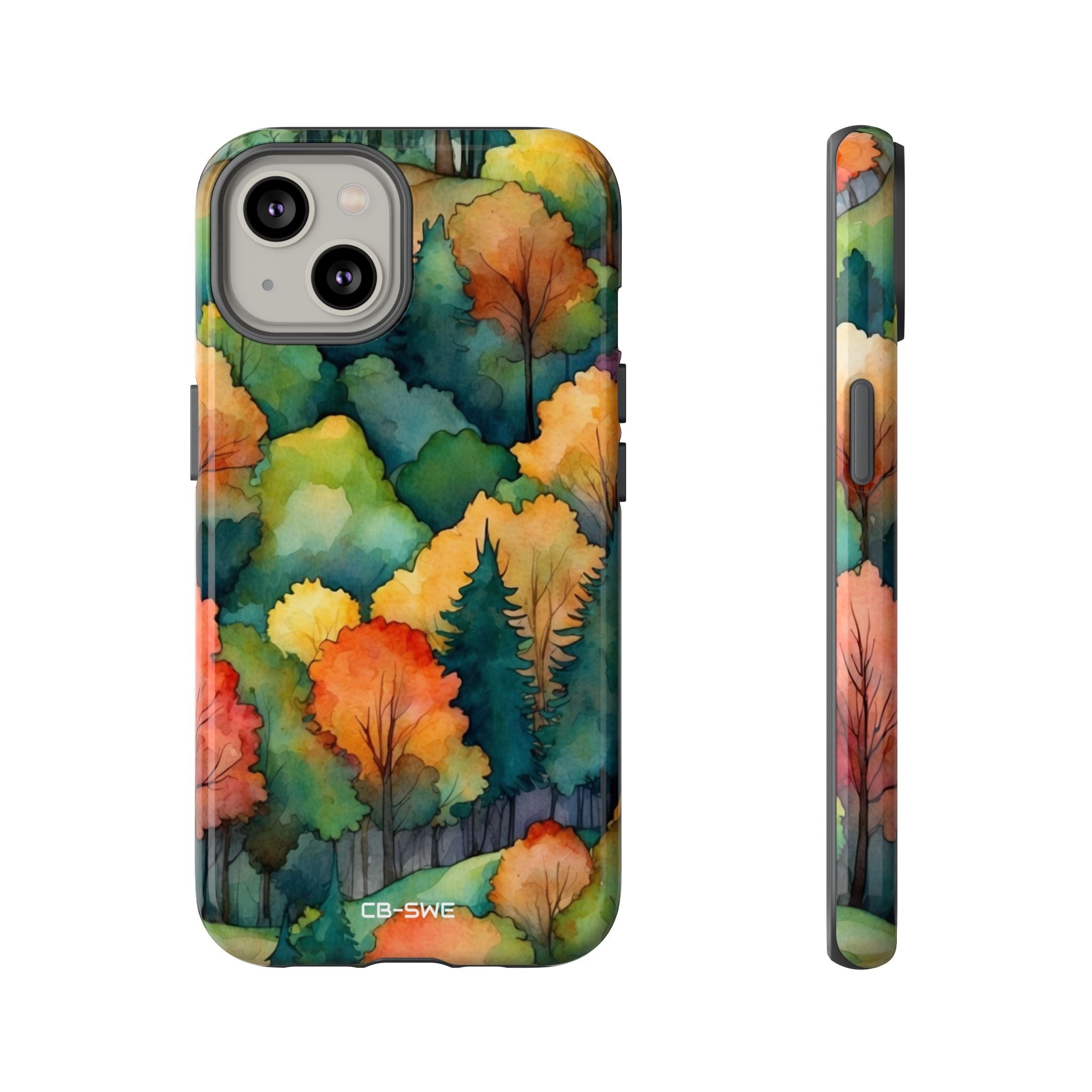 Autumn Leaves Dance - iPhone Case