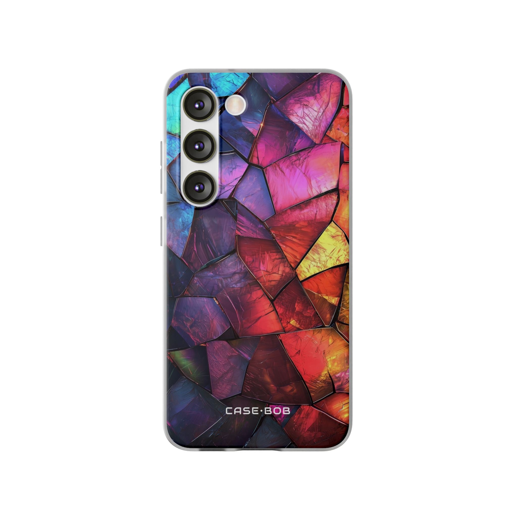 Cracked Prism Samsung S23 Case - Soft