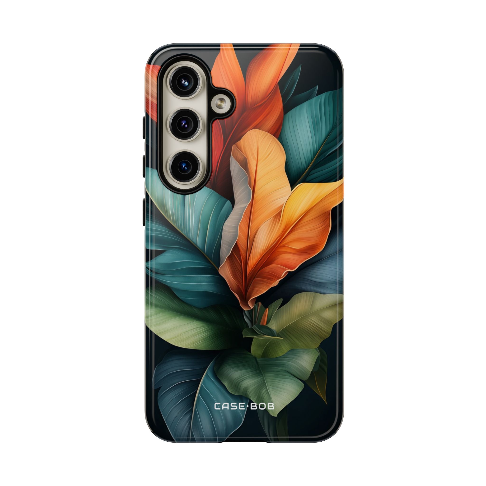 Tropical Leafburst Samsung S24 Case - Tough
