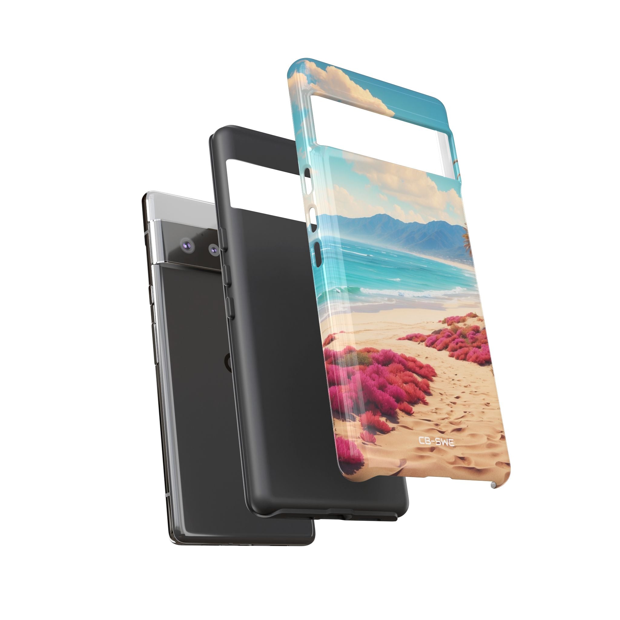 Footprints Trace Sand - Google Pixel Case