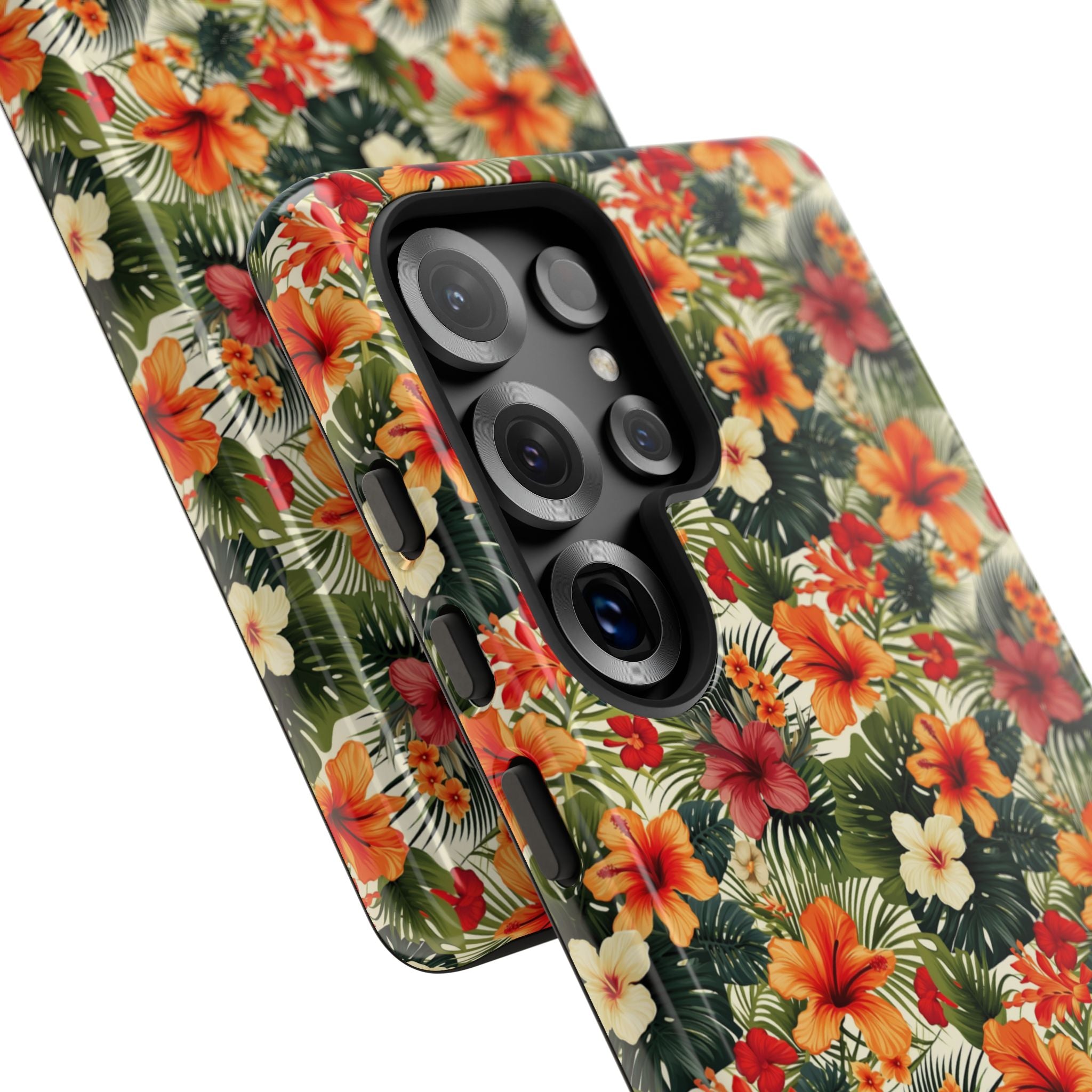 Tropical Blooms Flourish - Samsung Case