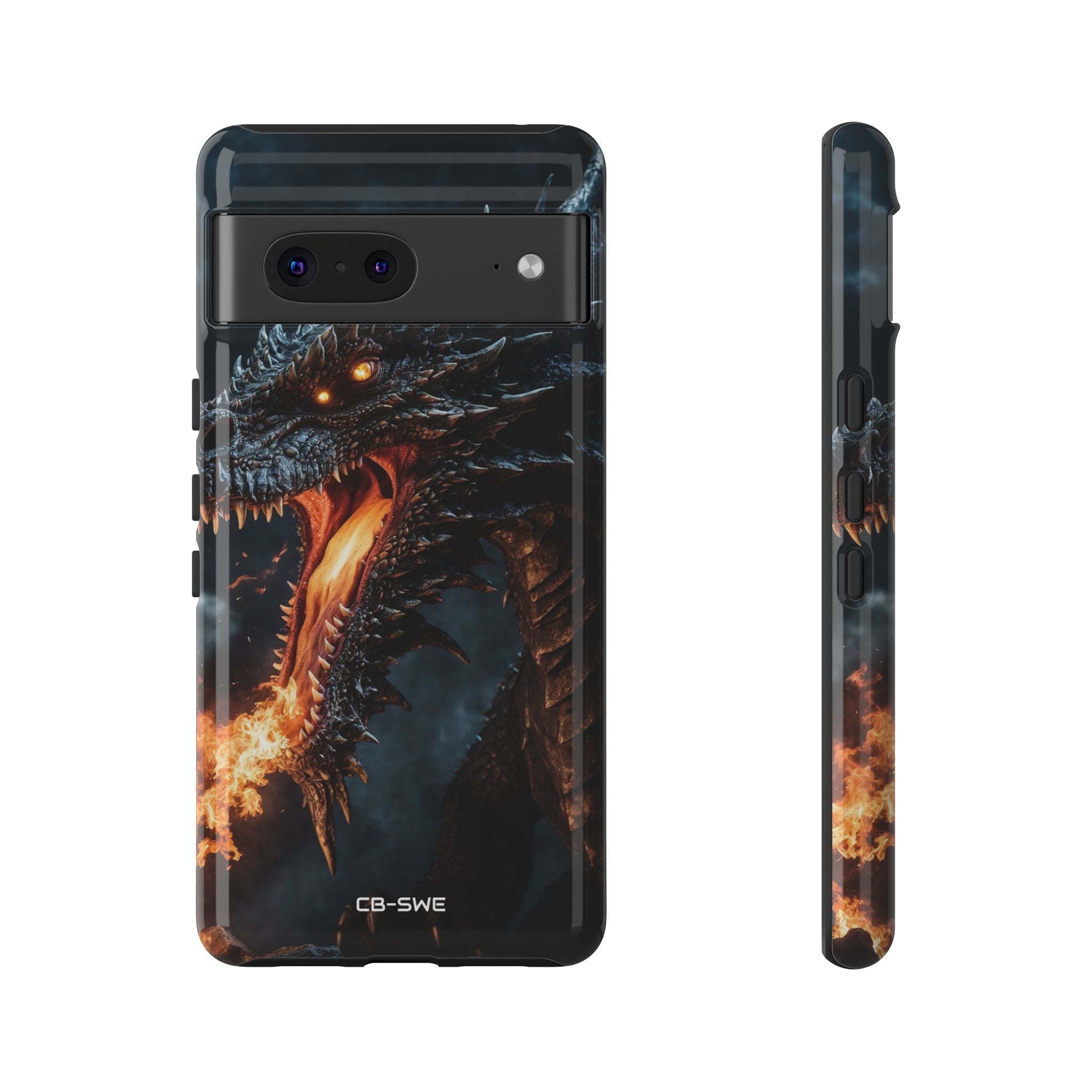 Fiery Breath Erupts - Google Pixel Case