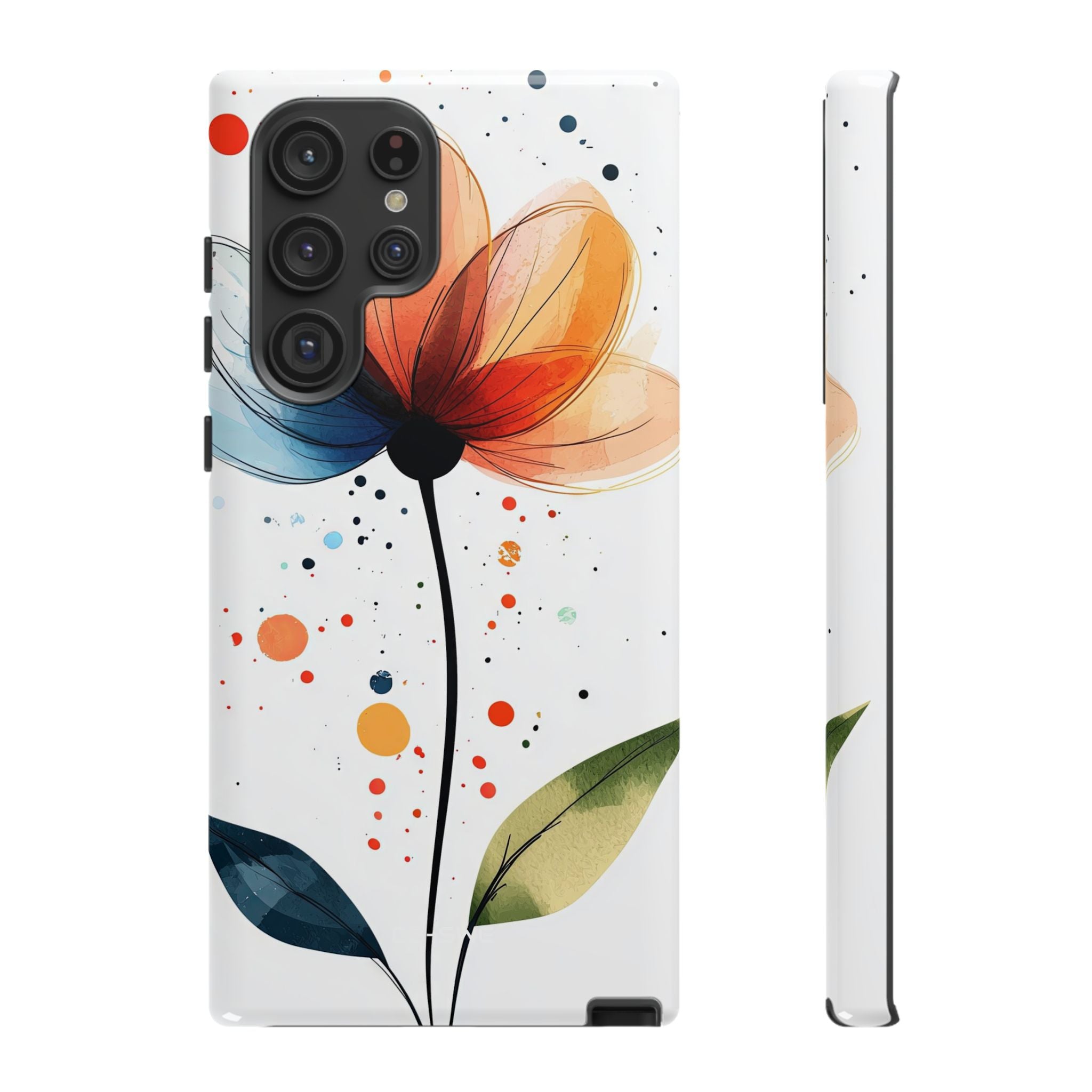 Vibrant Floral Blooms - Samsung Case