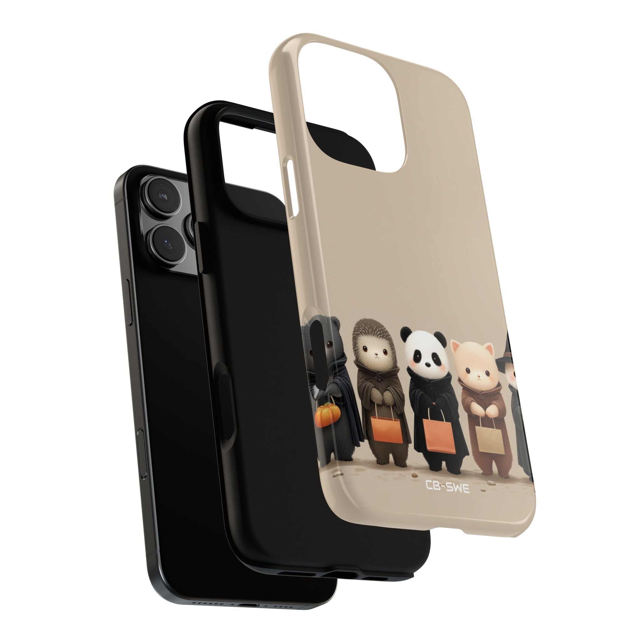 Whimsical Friends Gather - iPhone Case