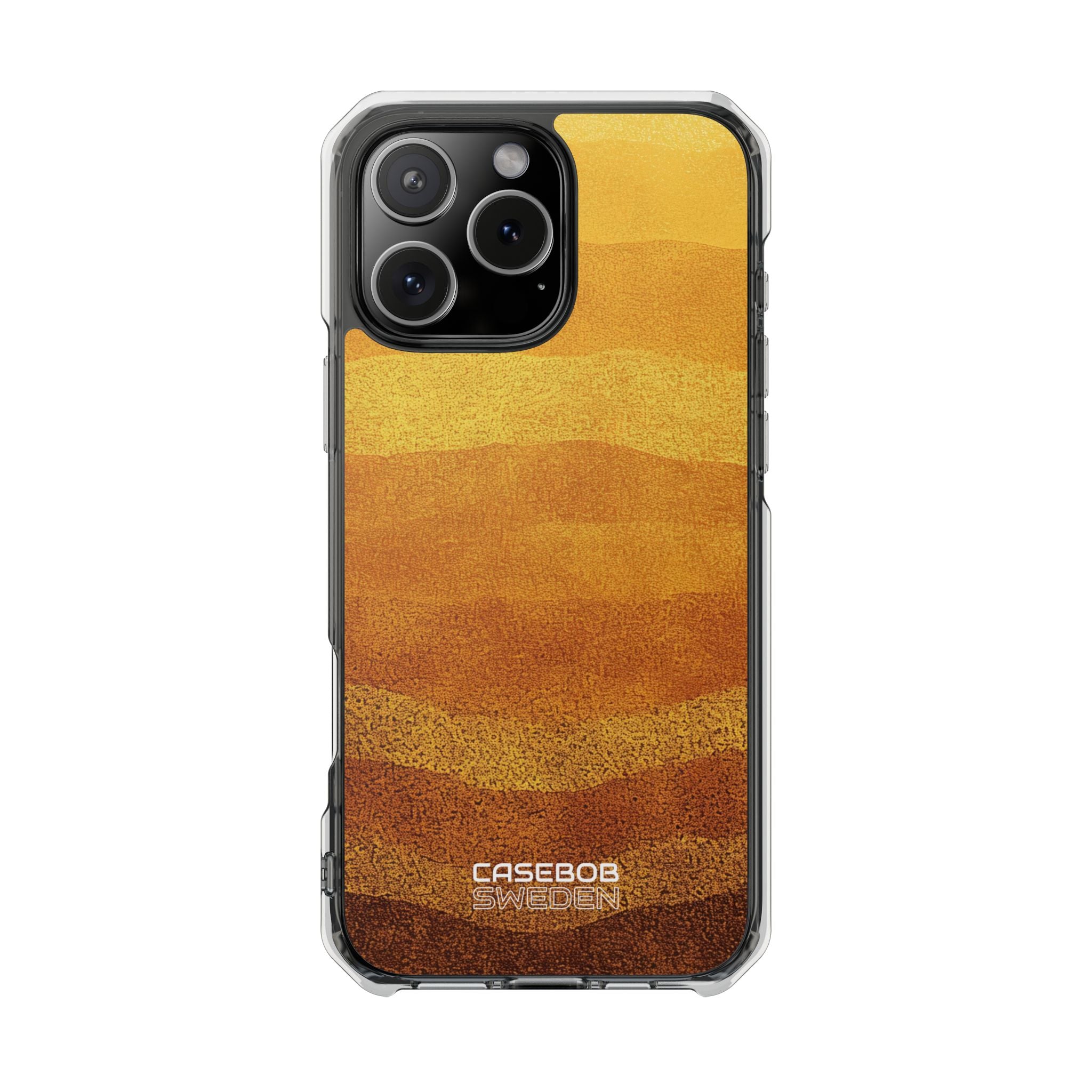 Golden Horizon Layers iPhone 16 - Impact Clear+