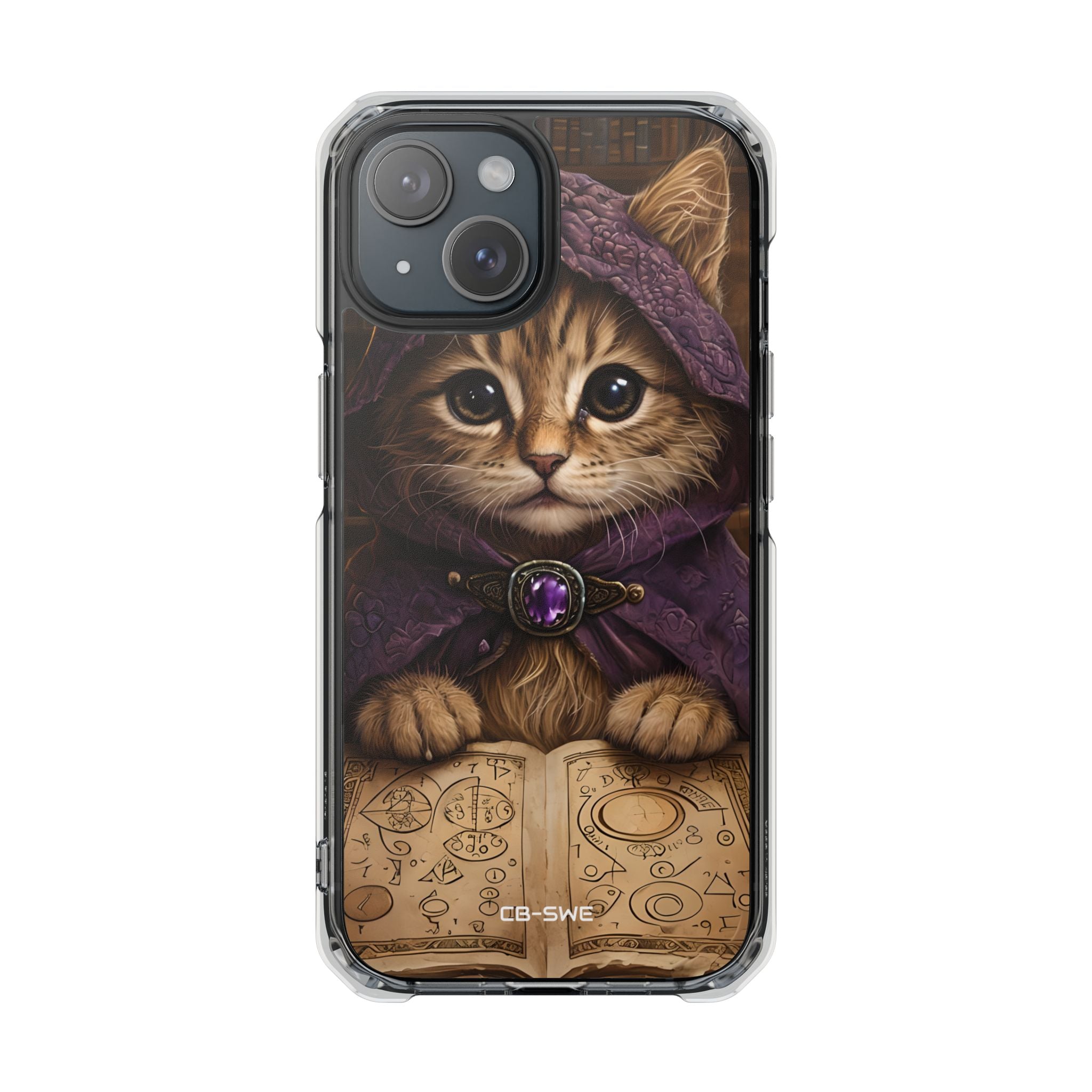 Mystical Wizard Cat iPhone Case - Impact