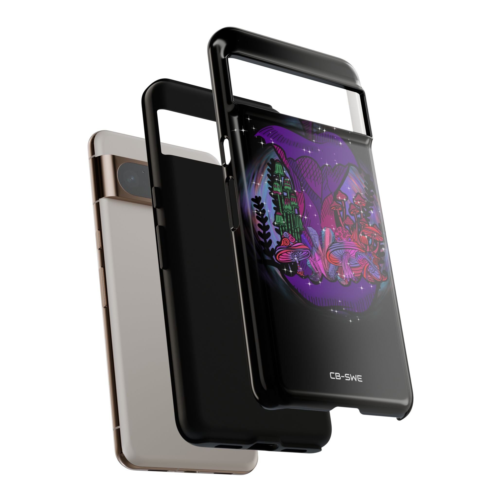 Mystical Purple Apple - Google Pixel Case