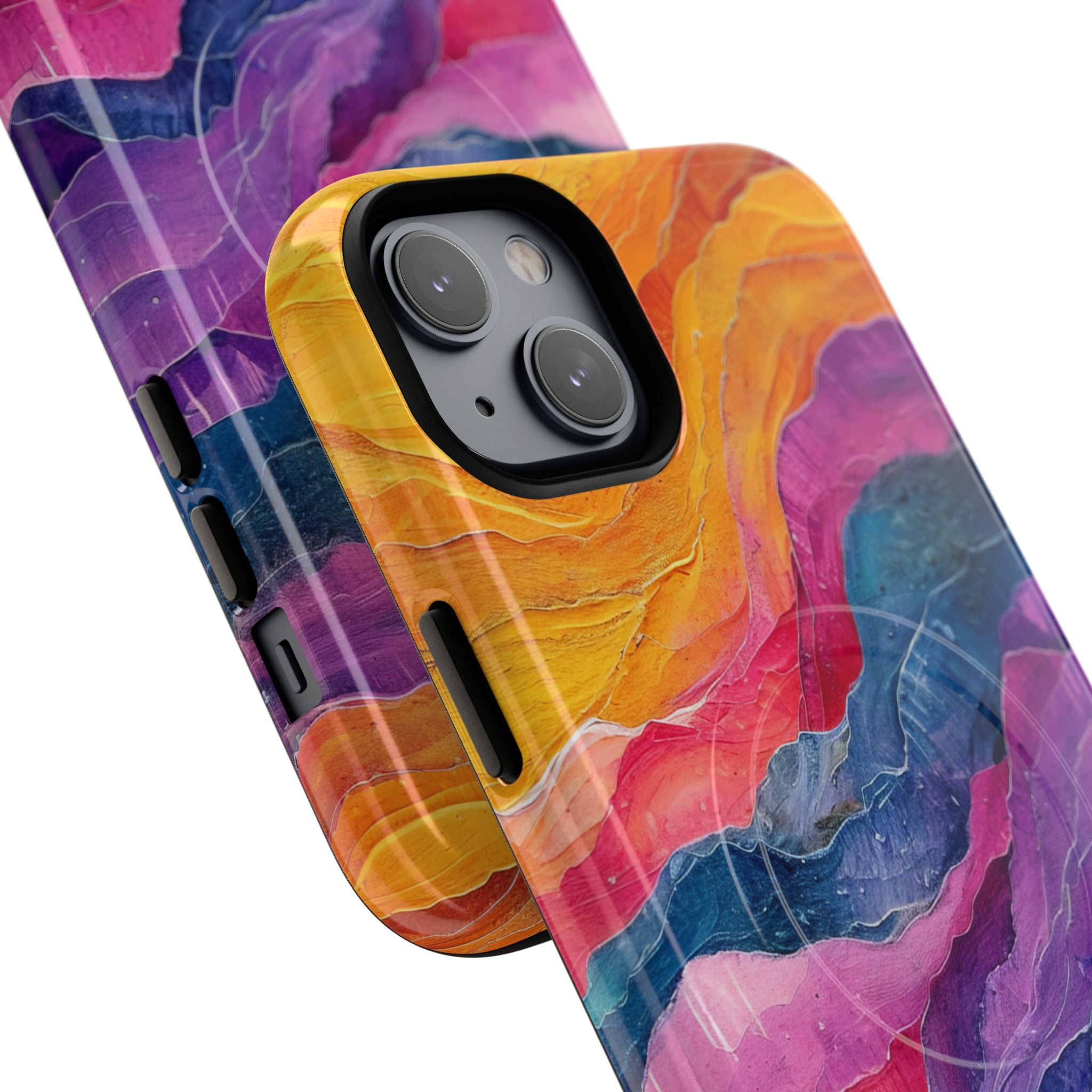 Vibrant Flow iPhone 14 Plus Case - Tough+