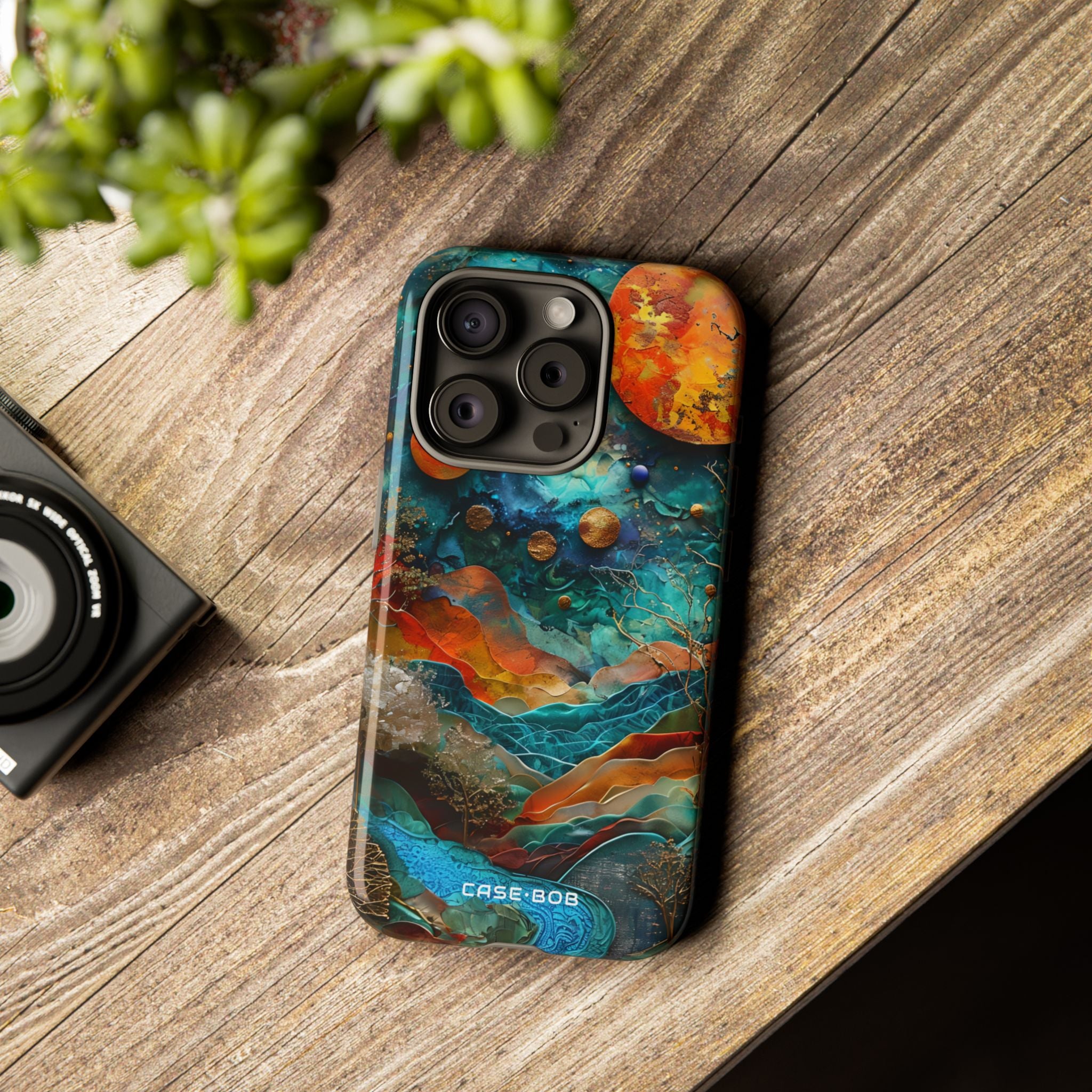 Celestial Ember iPhone 15 Pro Case - Tough