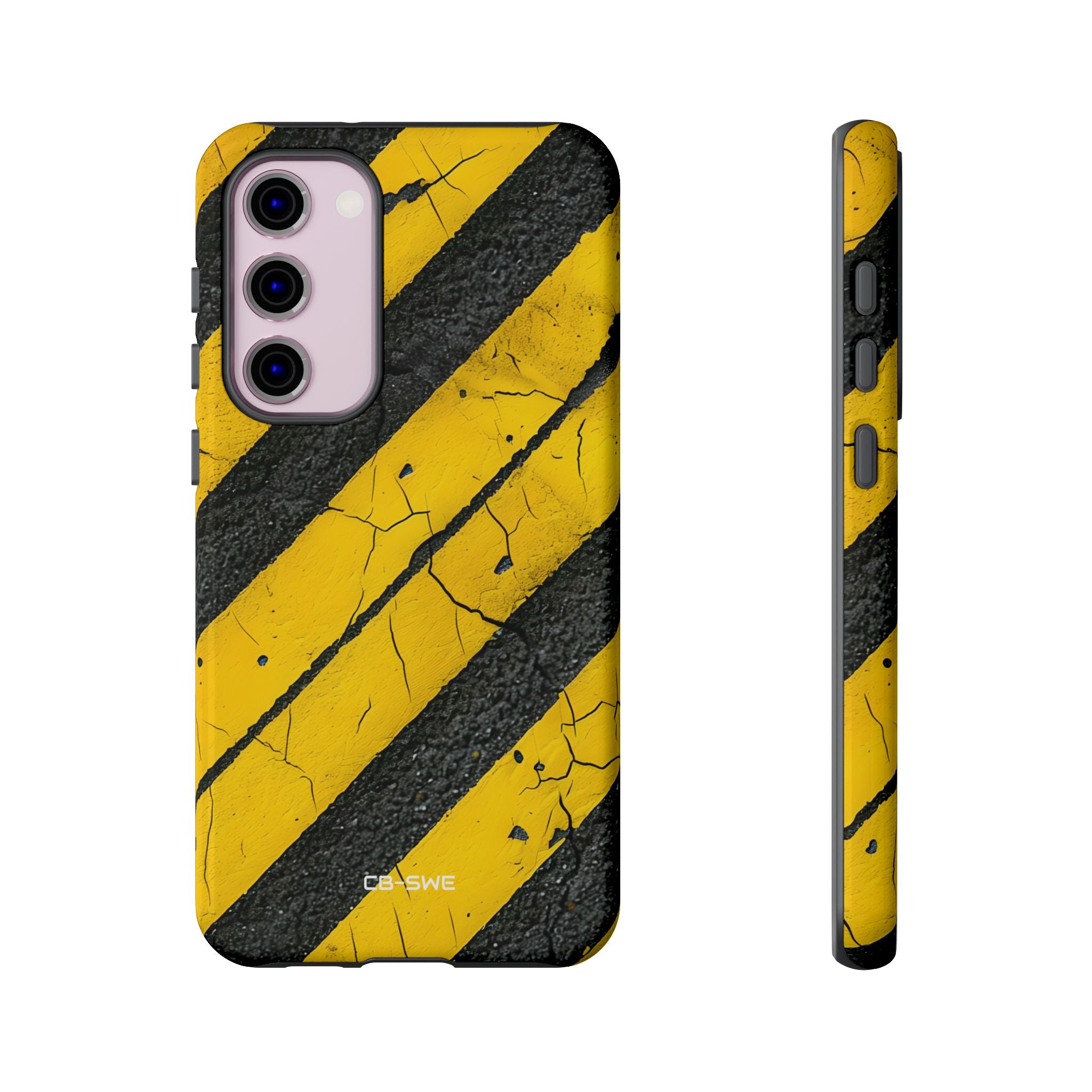 Cracked Hazard Lines - Samsung Case