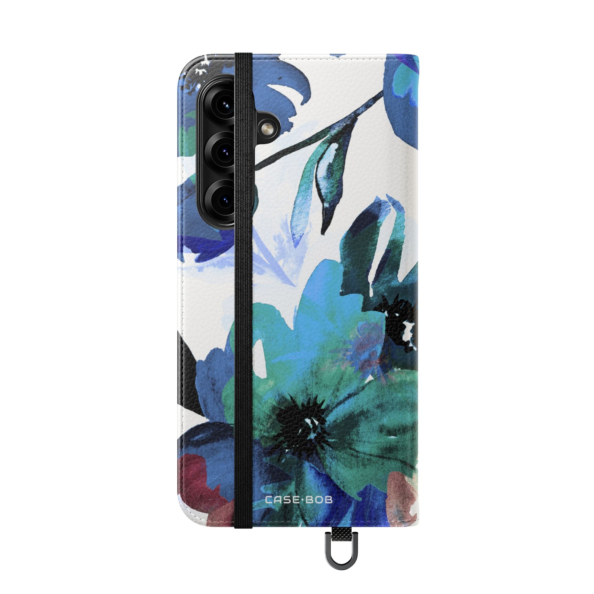 Blue Bloom - Samsung S25+ Case - Lompakko