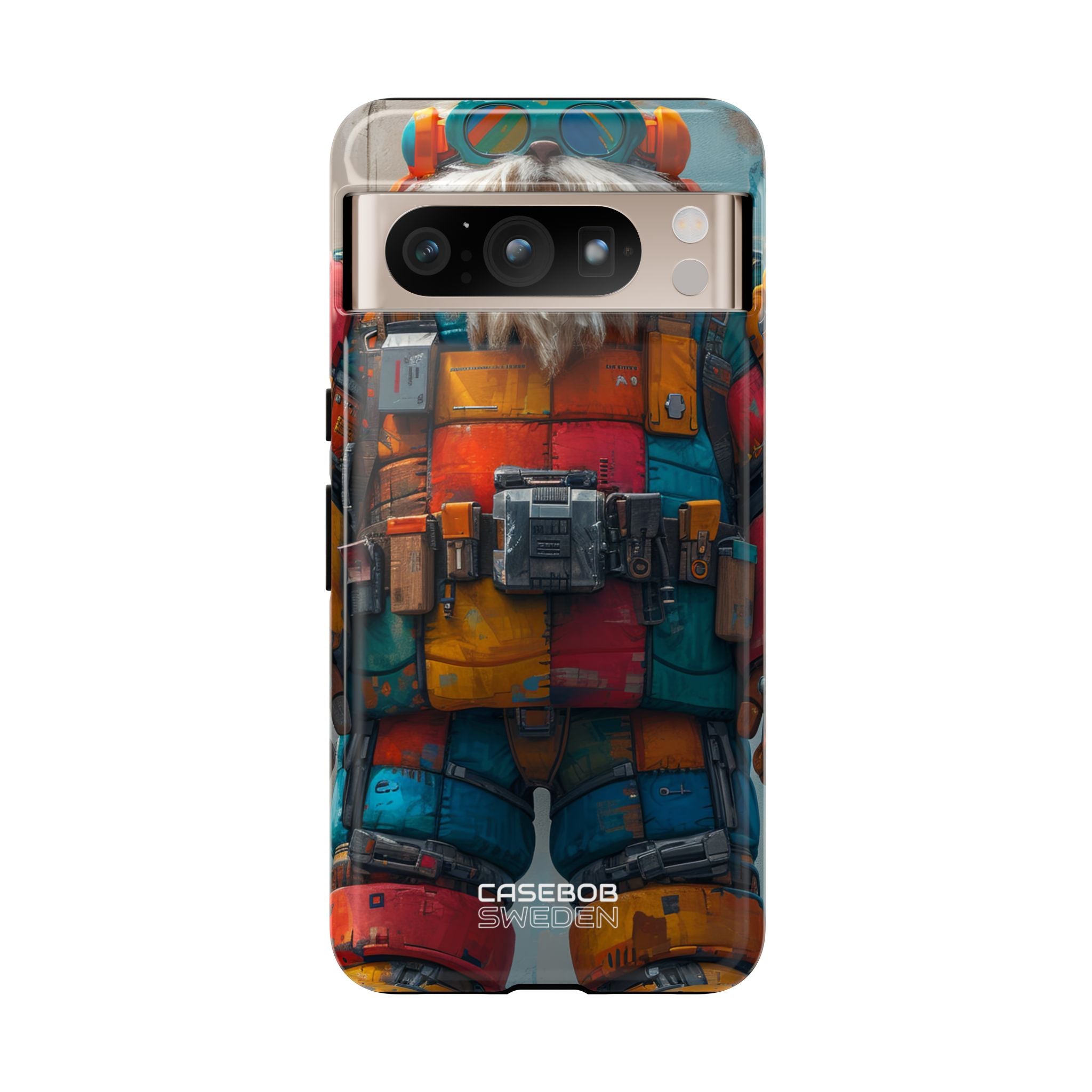Whimsical Robot Wanderer Google Pixel 8 - Tough