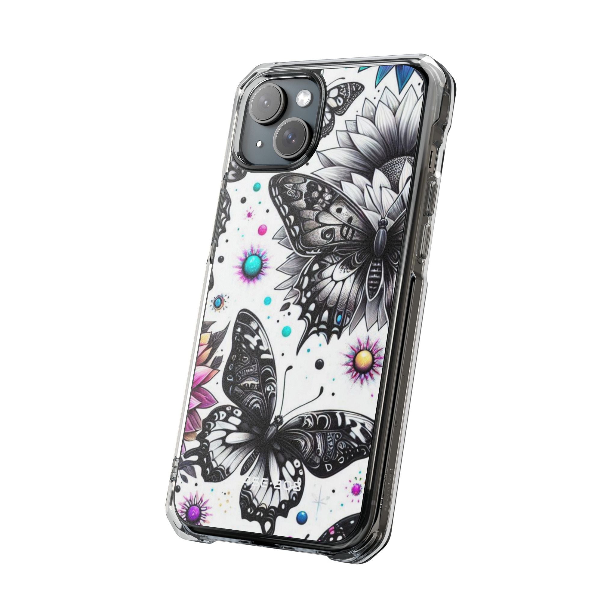 Butterfly Bloom iPhone 15 Plus Case - Impact