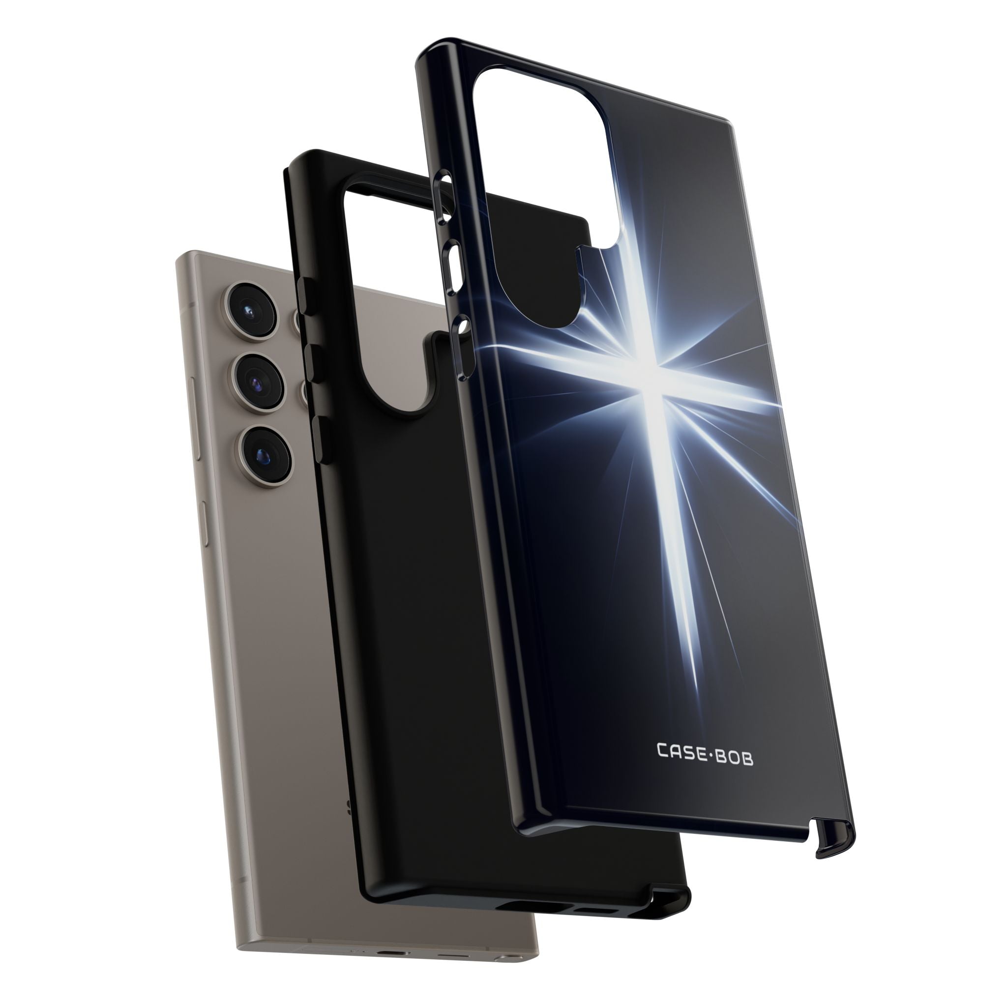 Glowing Crossburst Samsung S24 Ultra Case - Tough