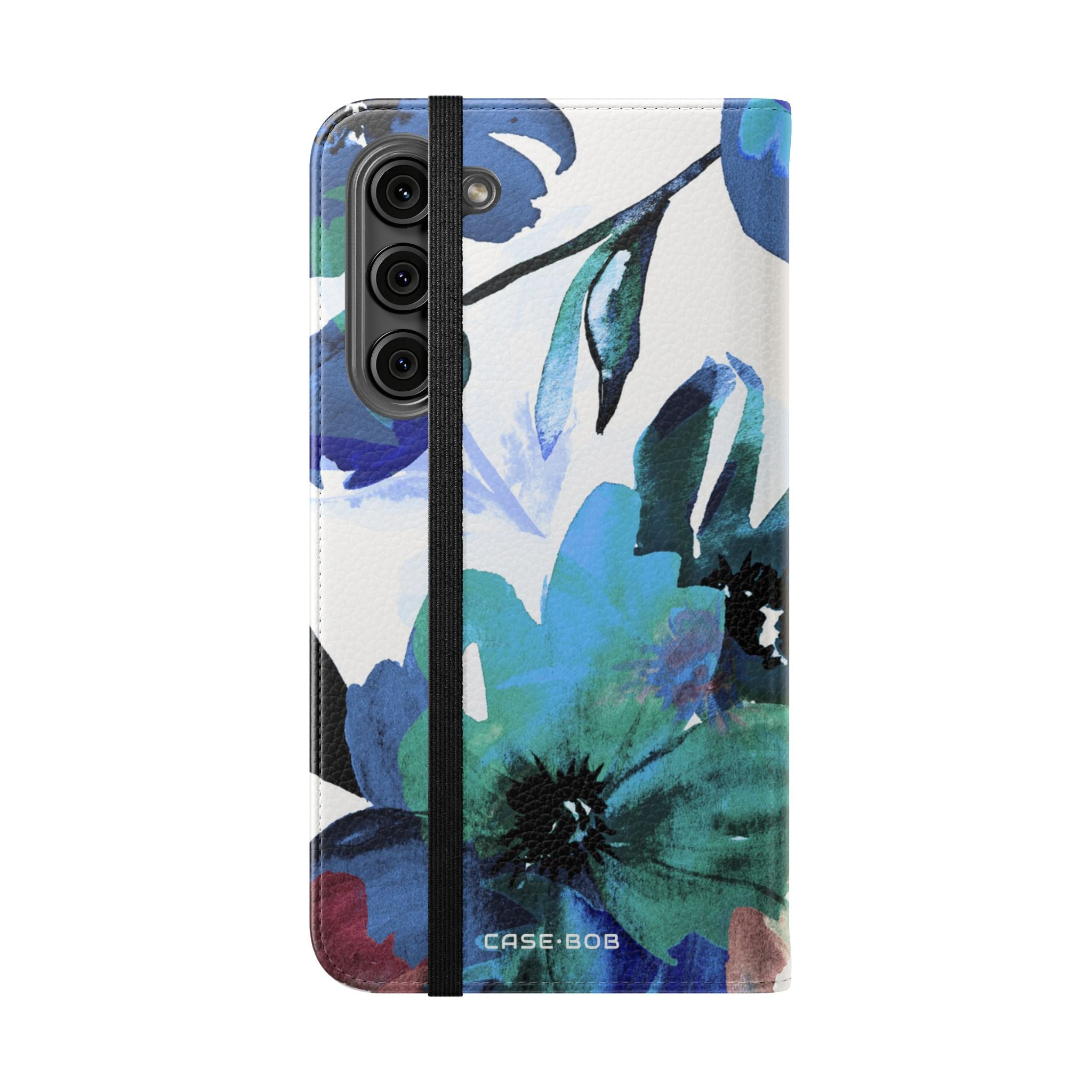 Sininen Bloom - Samsung S23+ Case - Lompakko