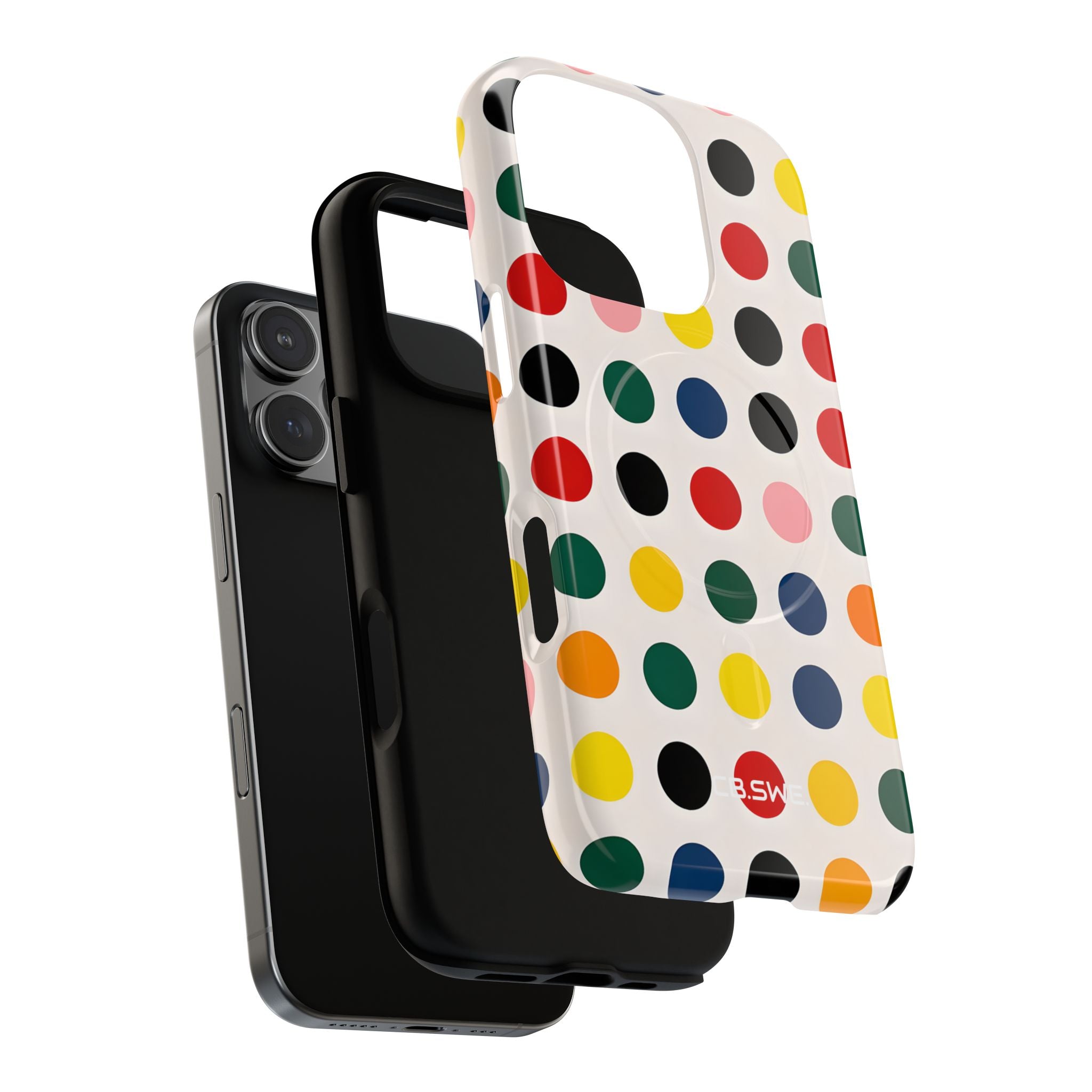 Colorful Circle Grid iPhone 16 - Tough+
