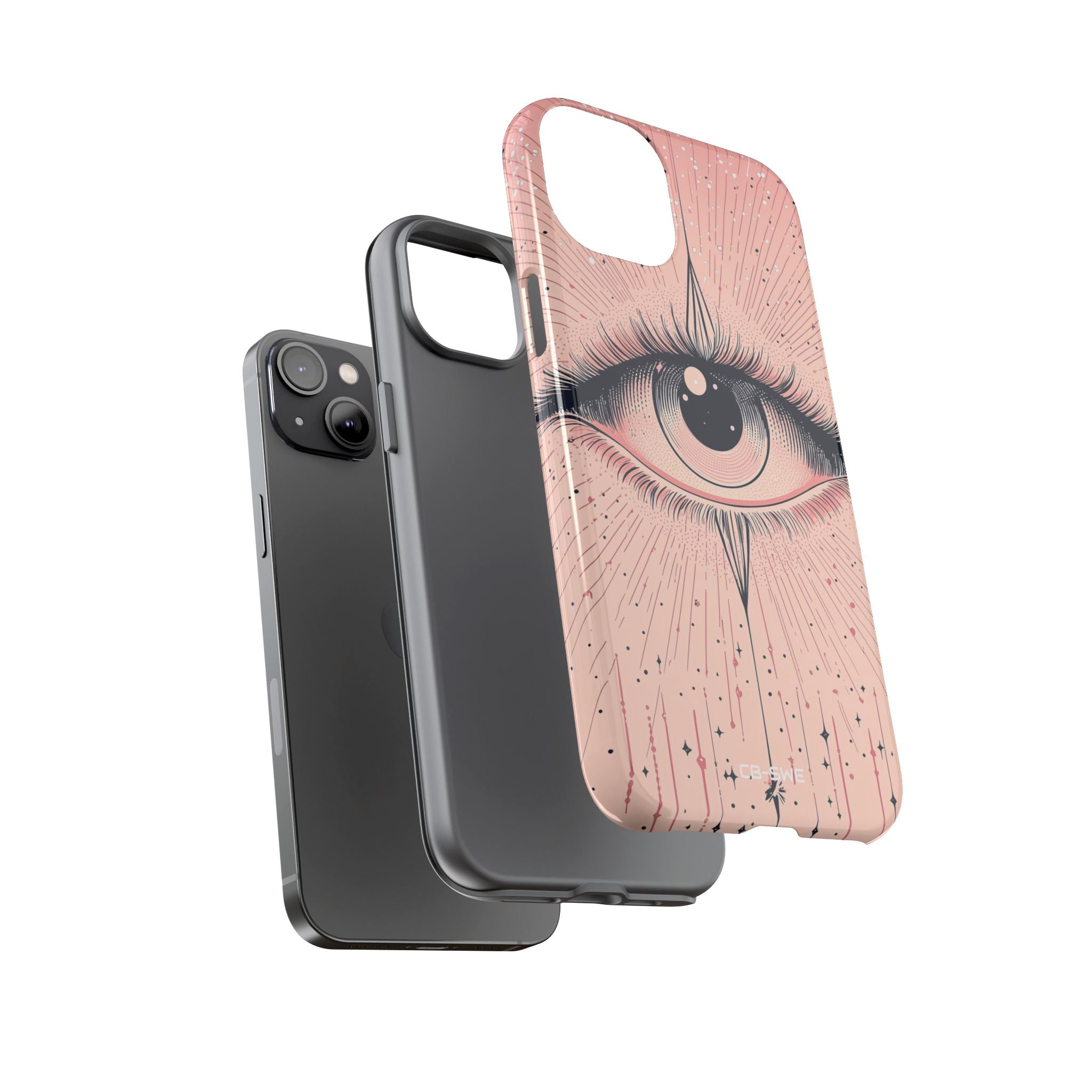 Celestial Eye Glows - iPhone Case