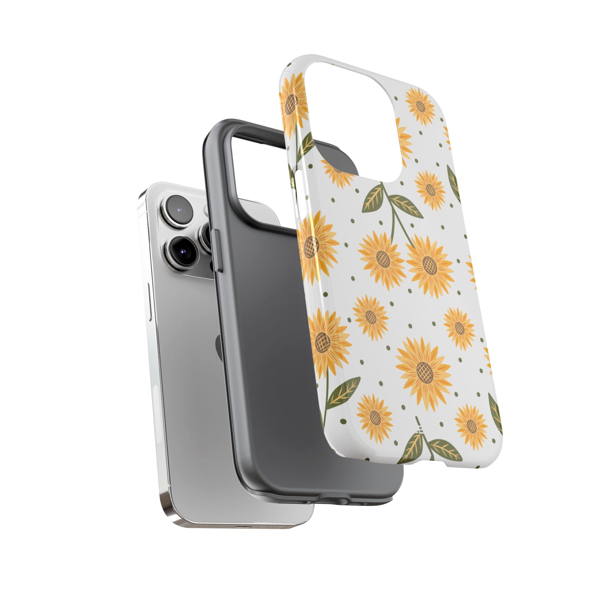 Sunflowers Dance Brightly - iPhone Case
