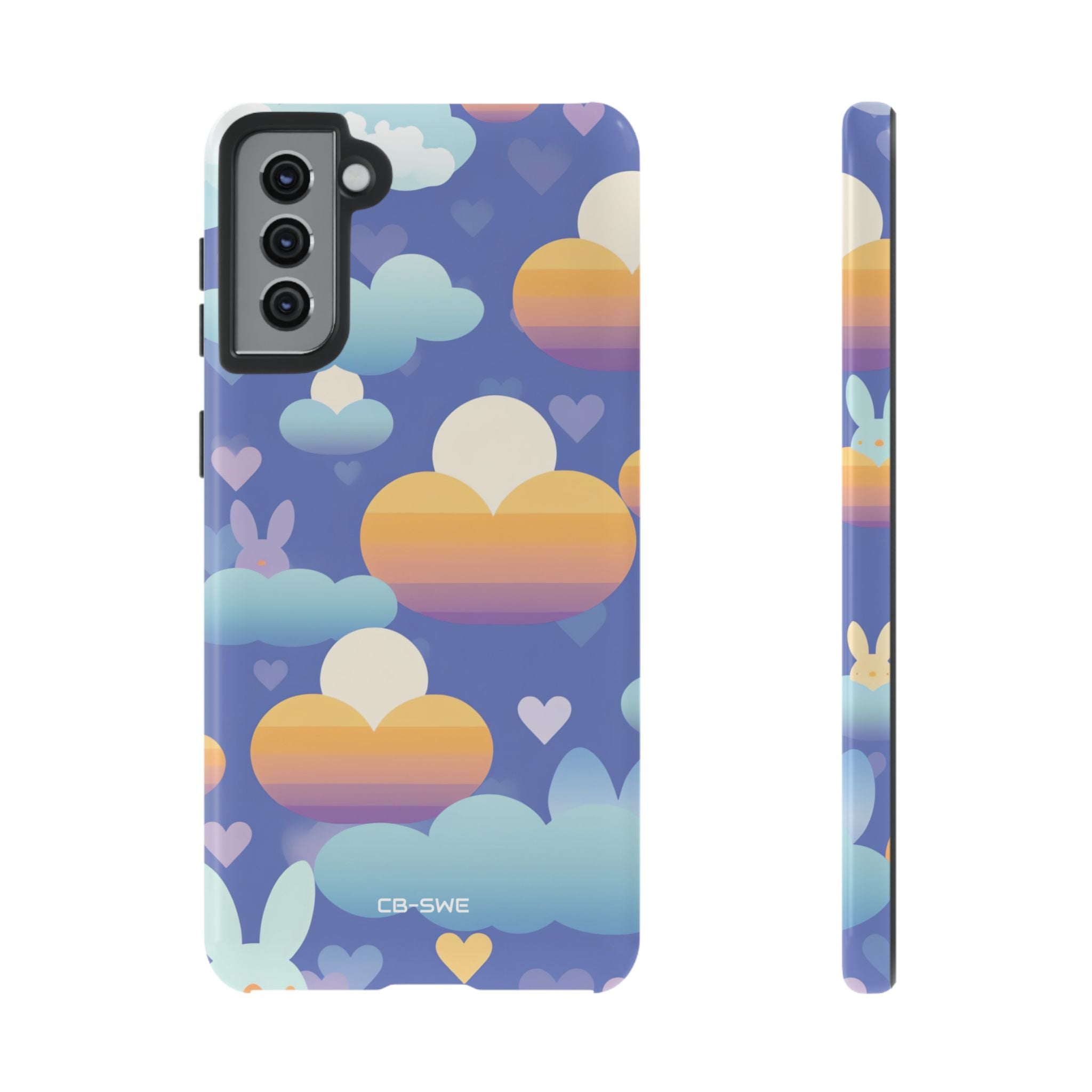 Bunnies Dance Among Clouds - Samsung Case