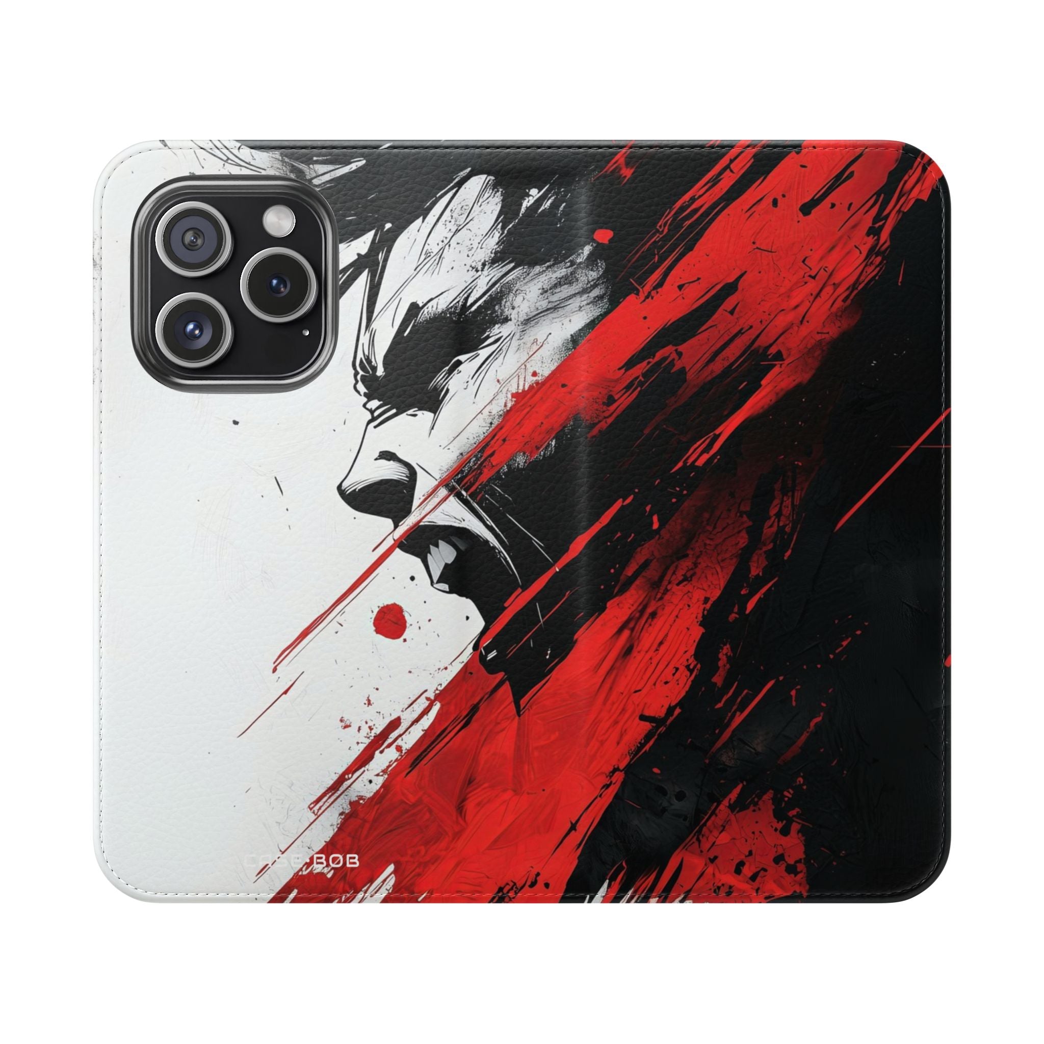 Shouting Profile - iPhone 15 Pro Case - Wallet