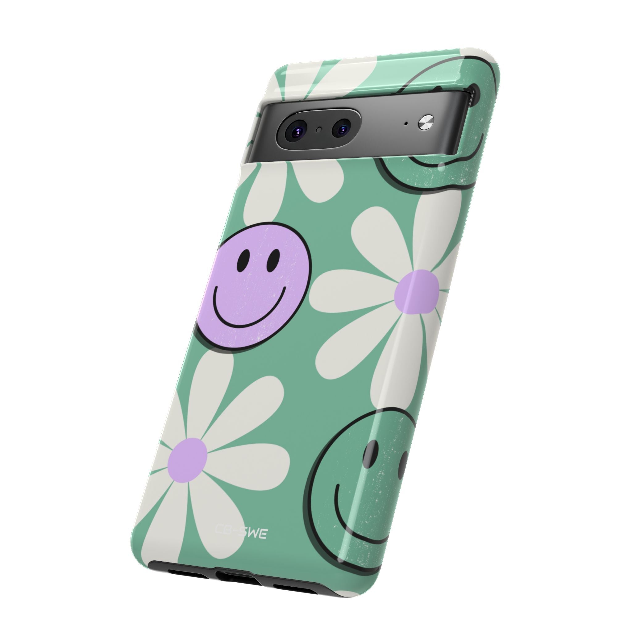 Playful Retro Blooms - Google Pixel Case