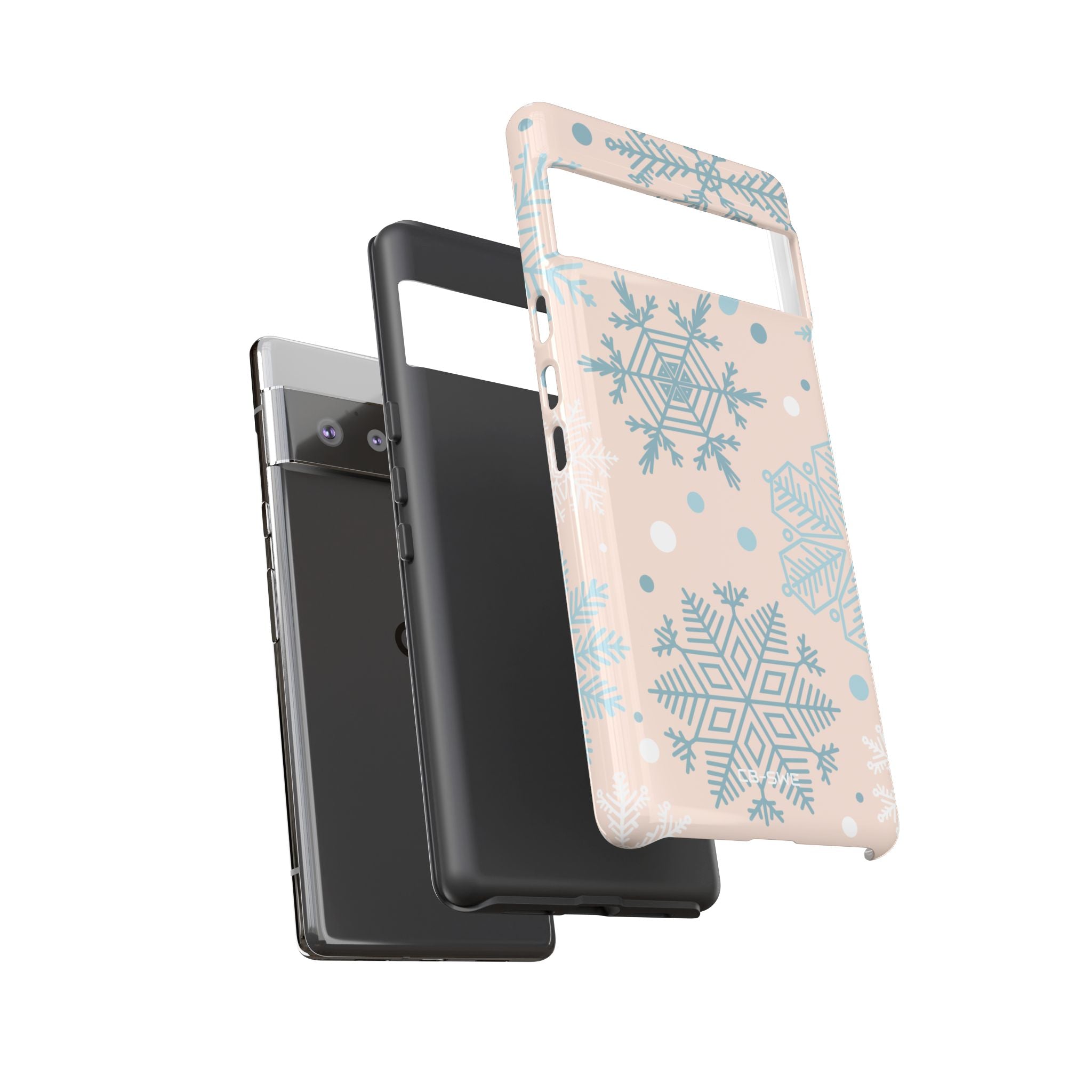 Snowflake Pastel Harmony - Google Pixel Case