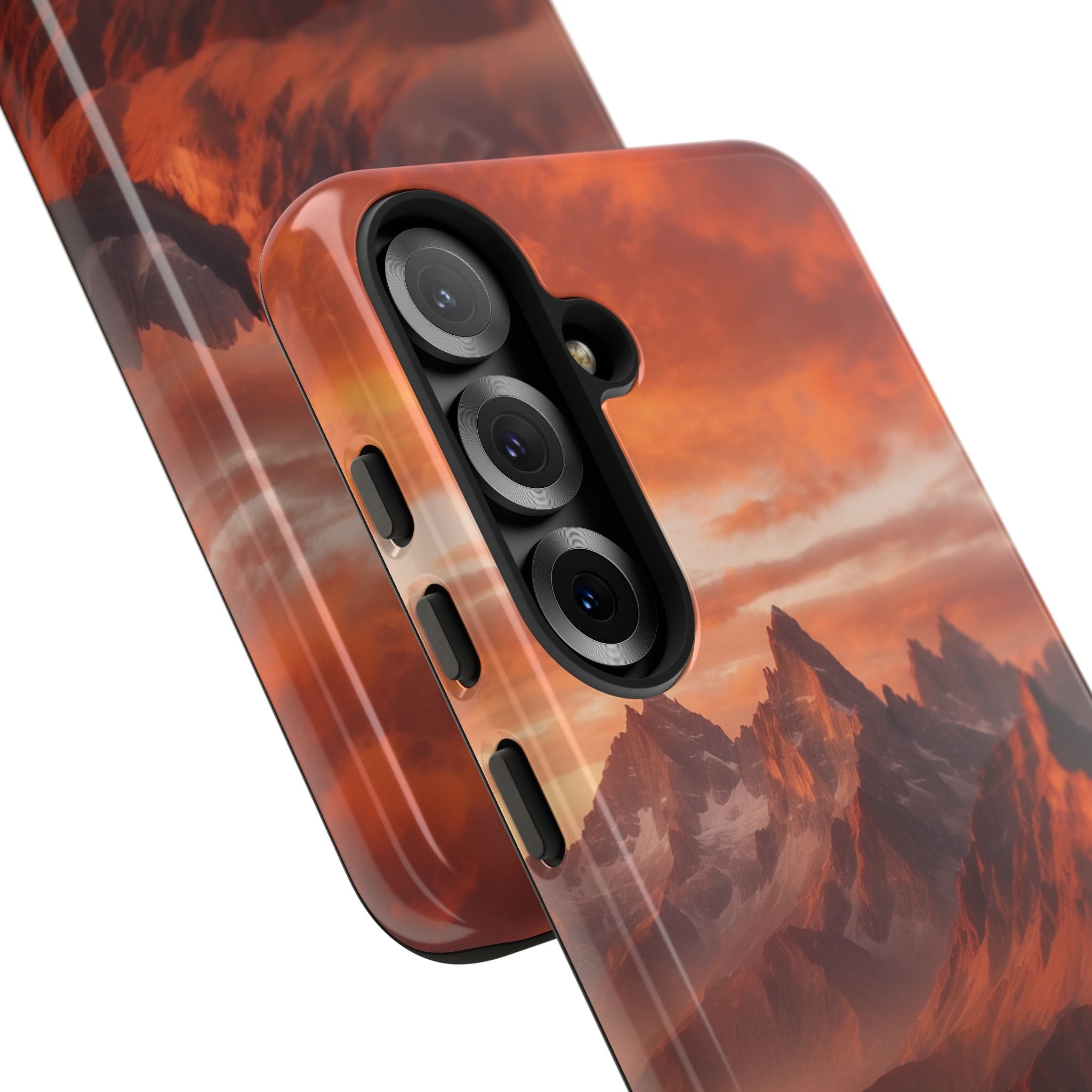 Mountain Peaks Glowing - Samsung Case