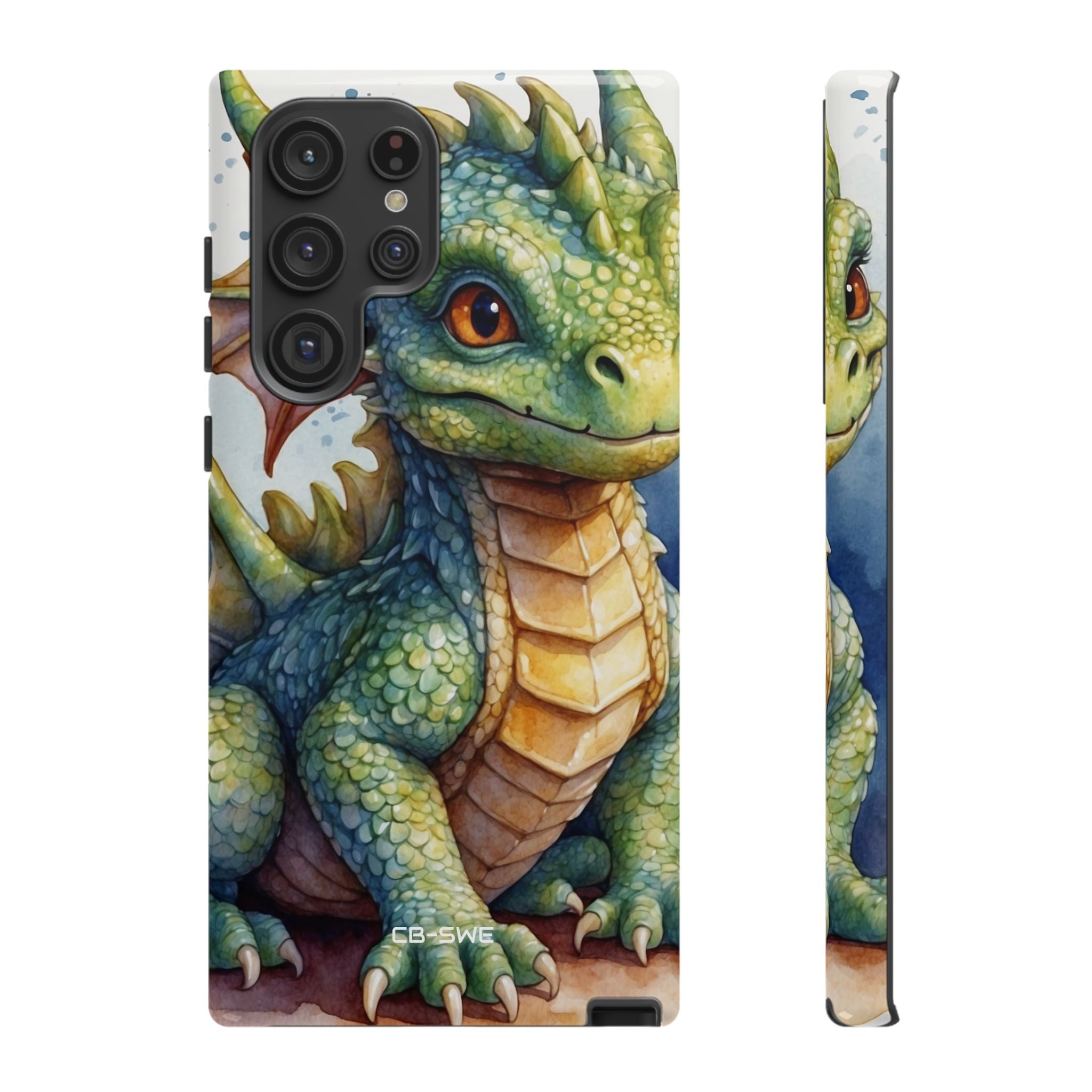 Green Dragon Smiles - Samsung Case