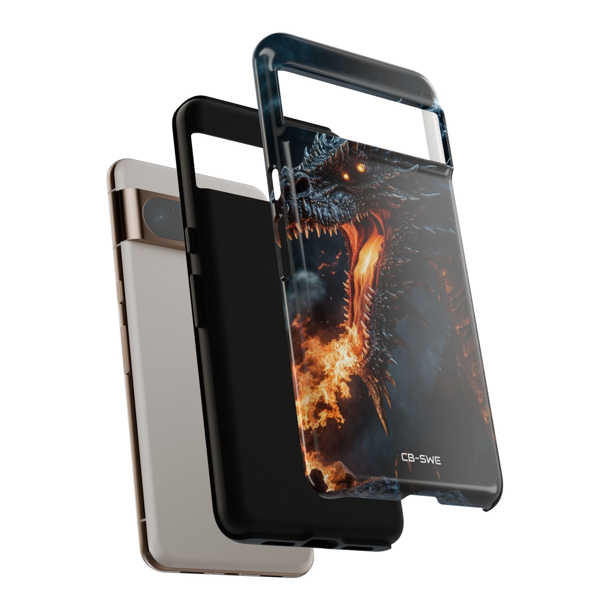 Fiery Breath Erupts - Google Pixel Case