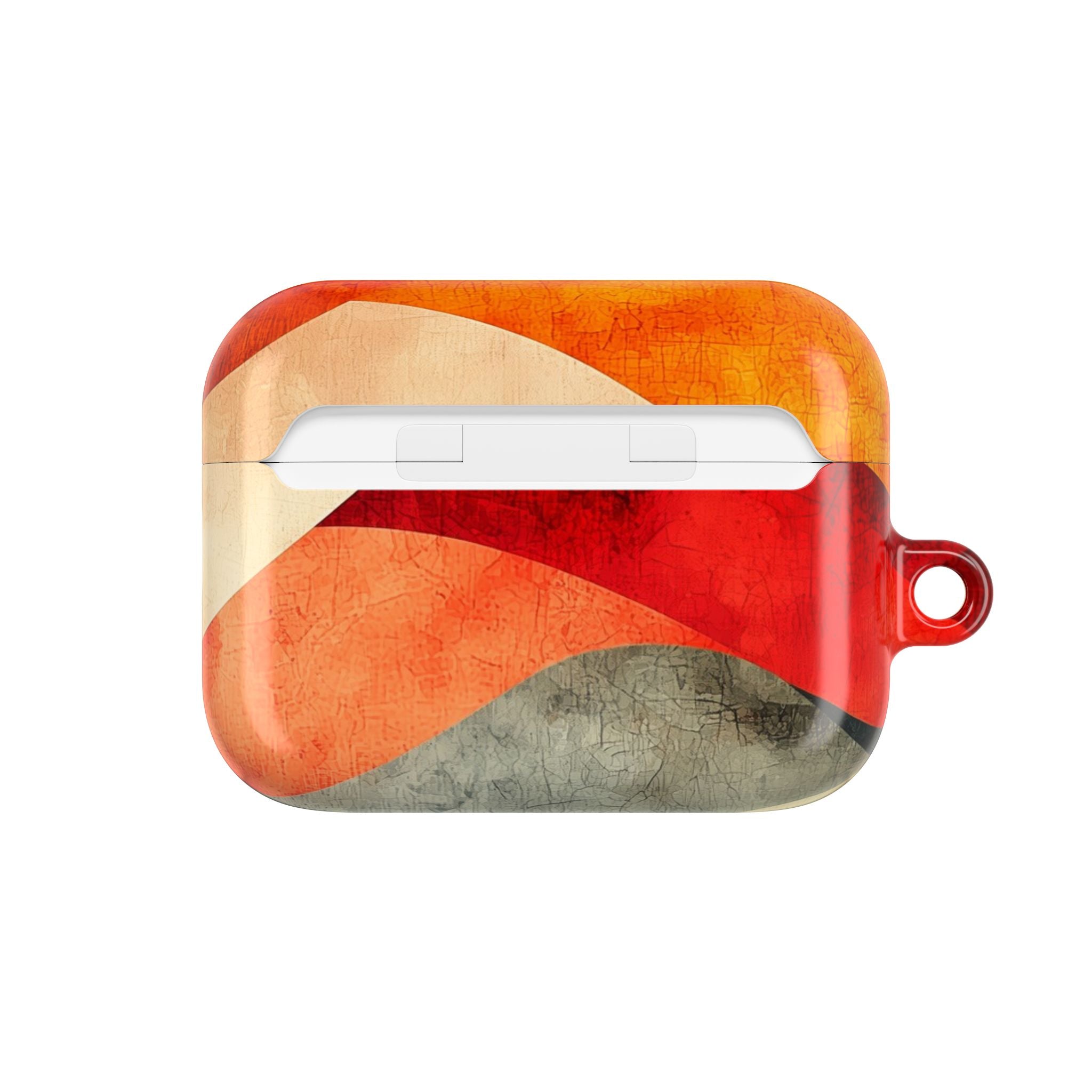 Crimson Ripples - AirPods Case