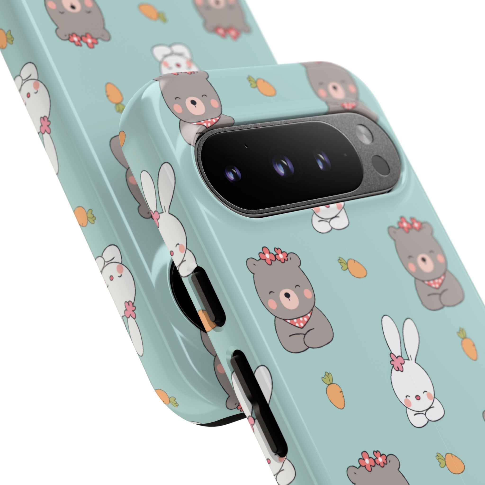Bunnies Gather Carrots - Google Pixel Case