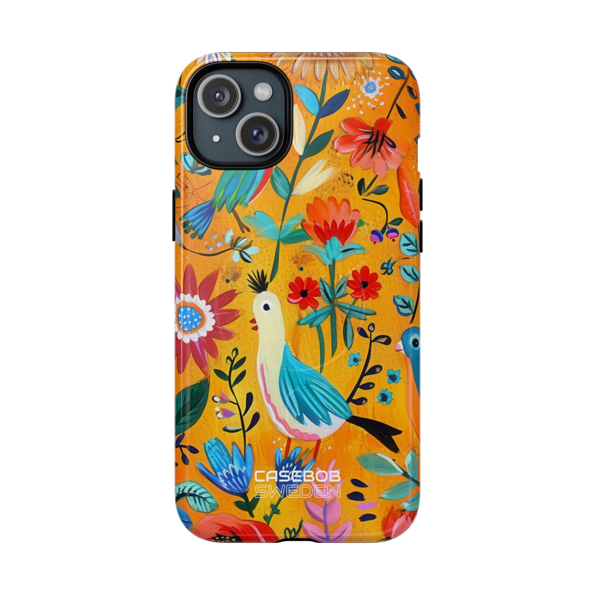 Giardino di Uccelli Fantasiosi iPhone 15 - Tough+