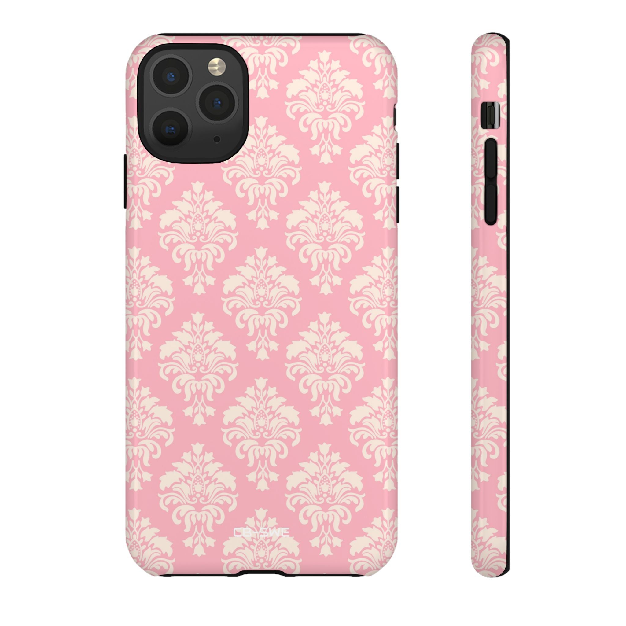 Pastel Damask Elegance - iPhone Case