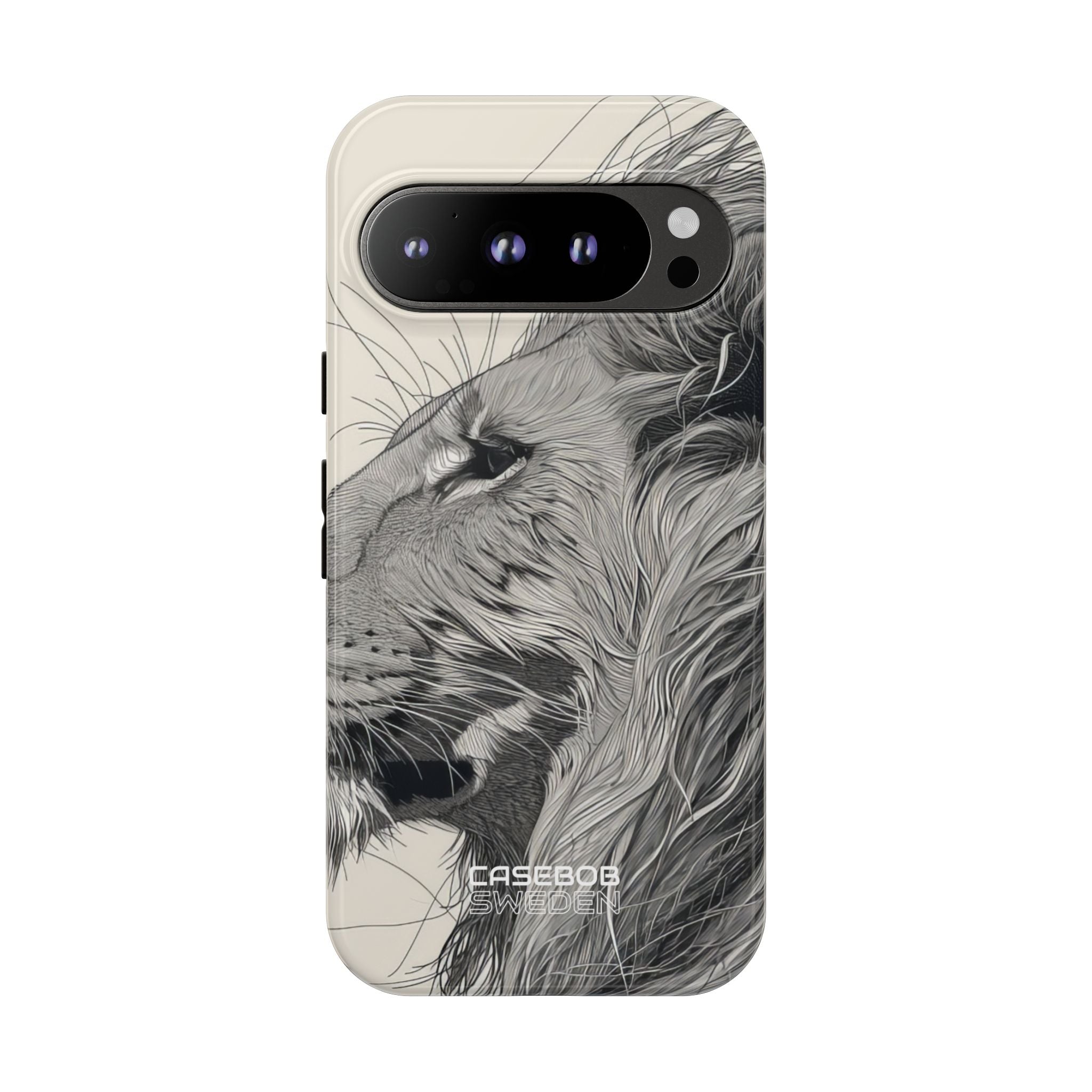 Majestic Lion Profile Google Pixel 9 - Tough