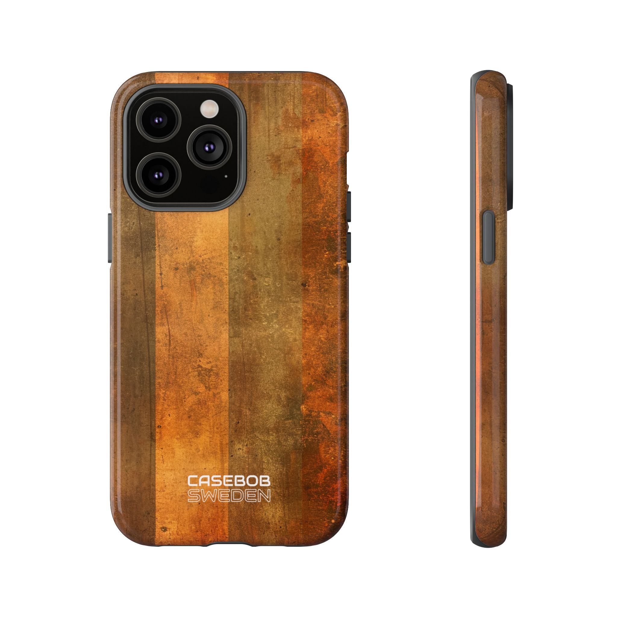 Rustic Striped Texture iPhone 14 - Tough