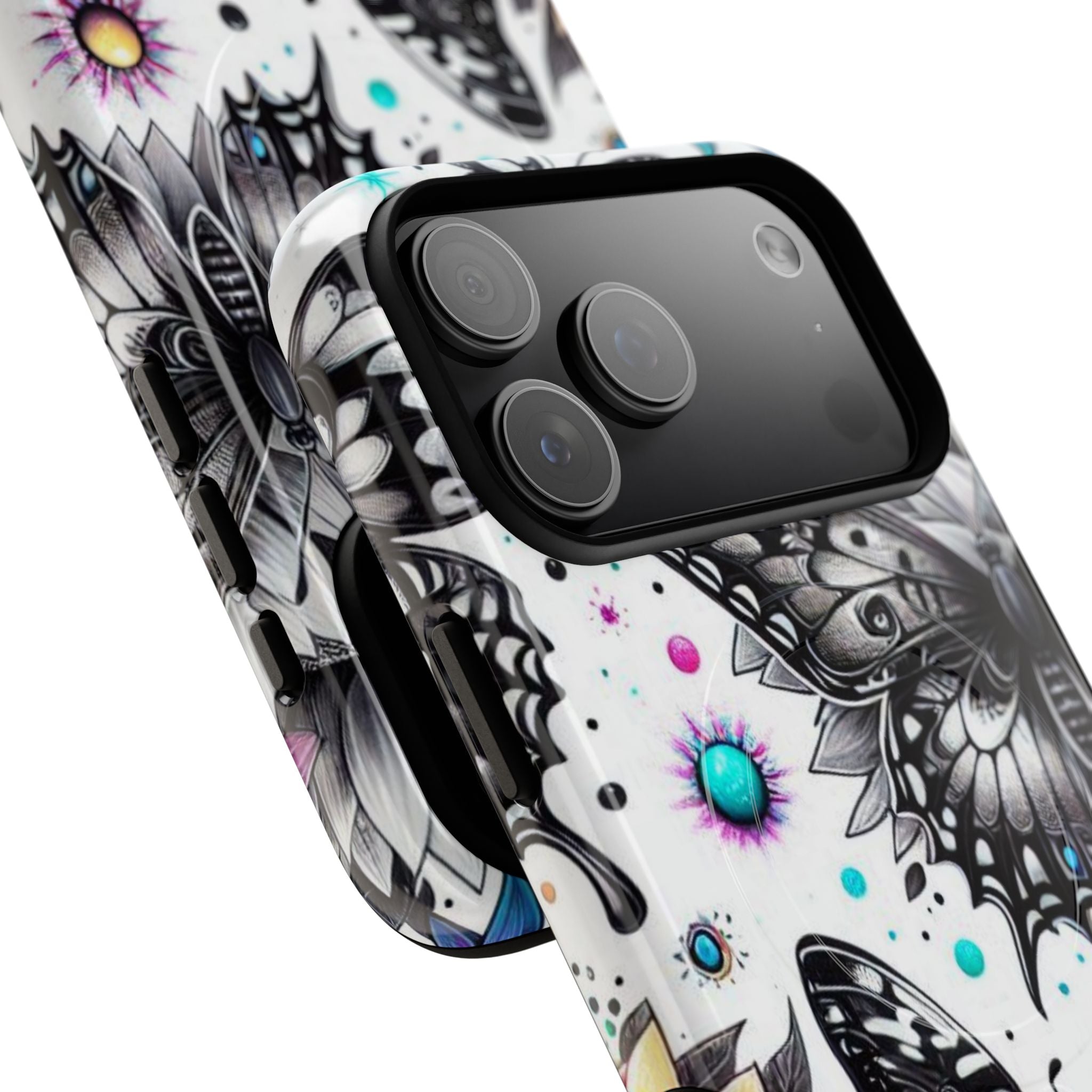 Butterfly Bloom iPhone 17 Pro Max Case - Tough+