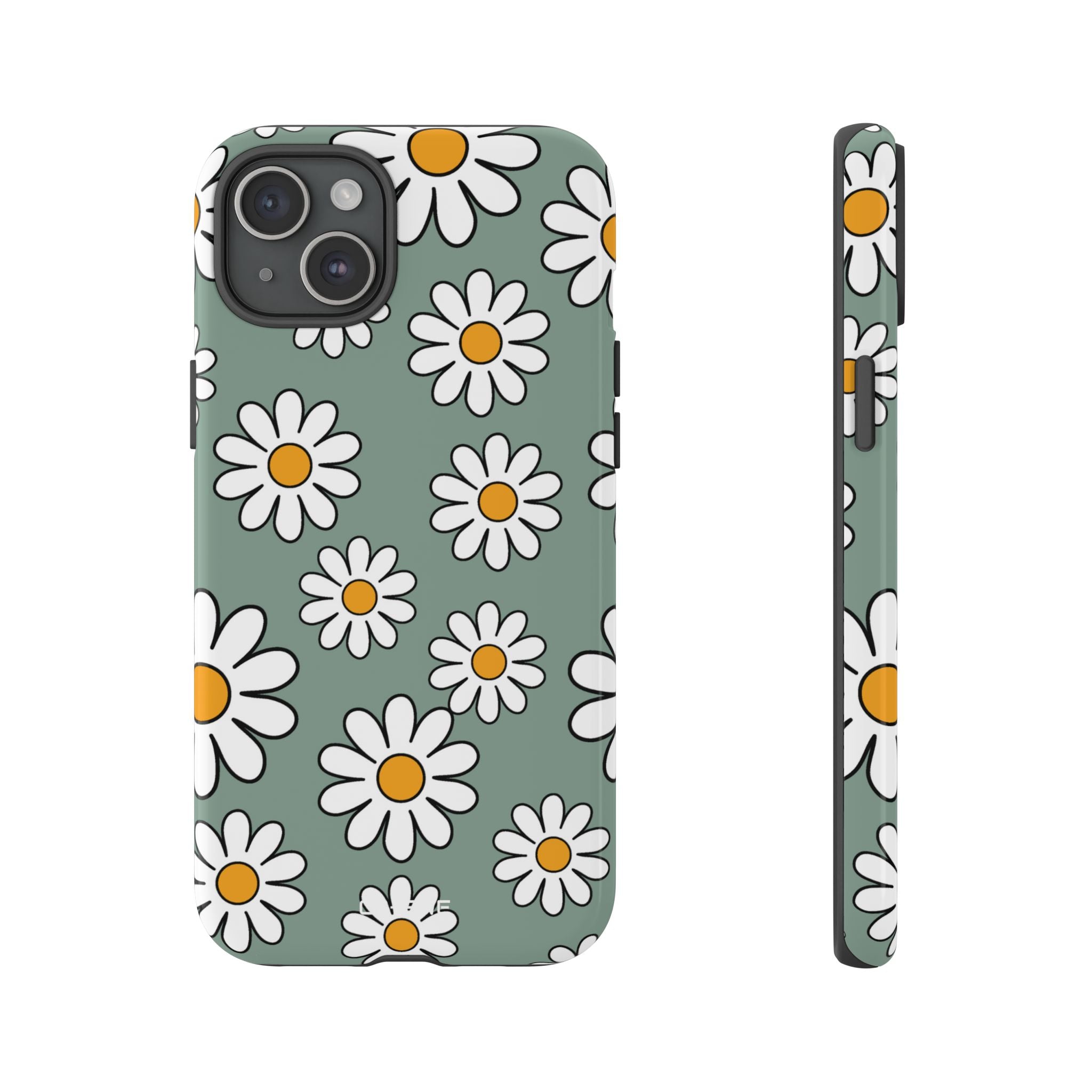 Daisies Dance Playfully - iPhone Case