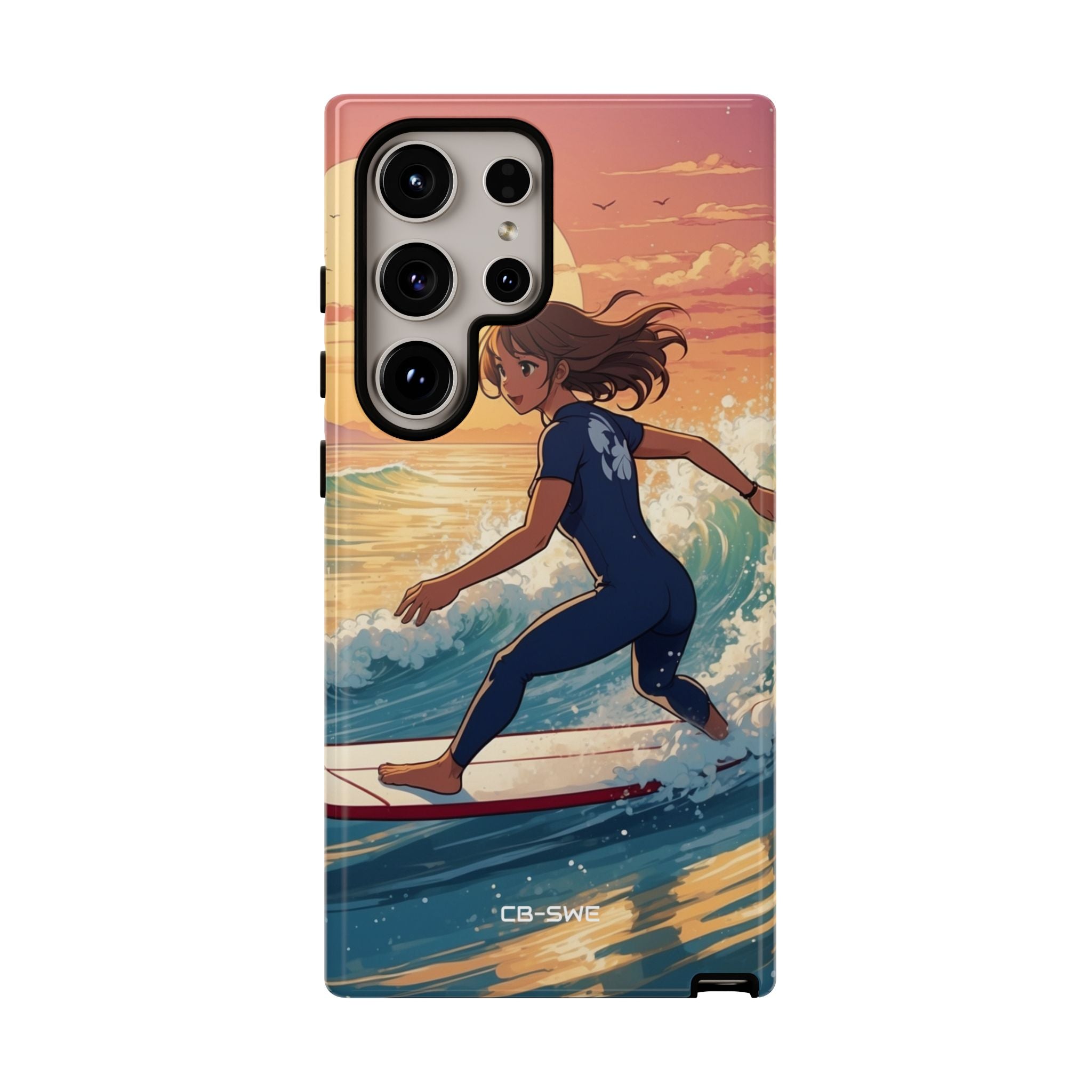 Surfing Into Sunset - Samsung Case