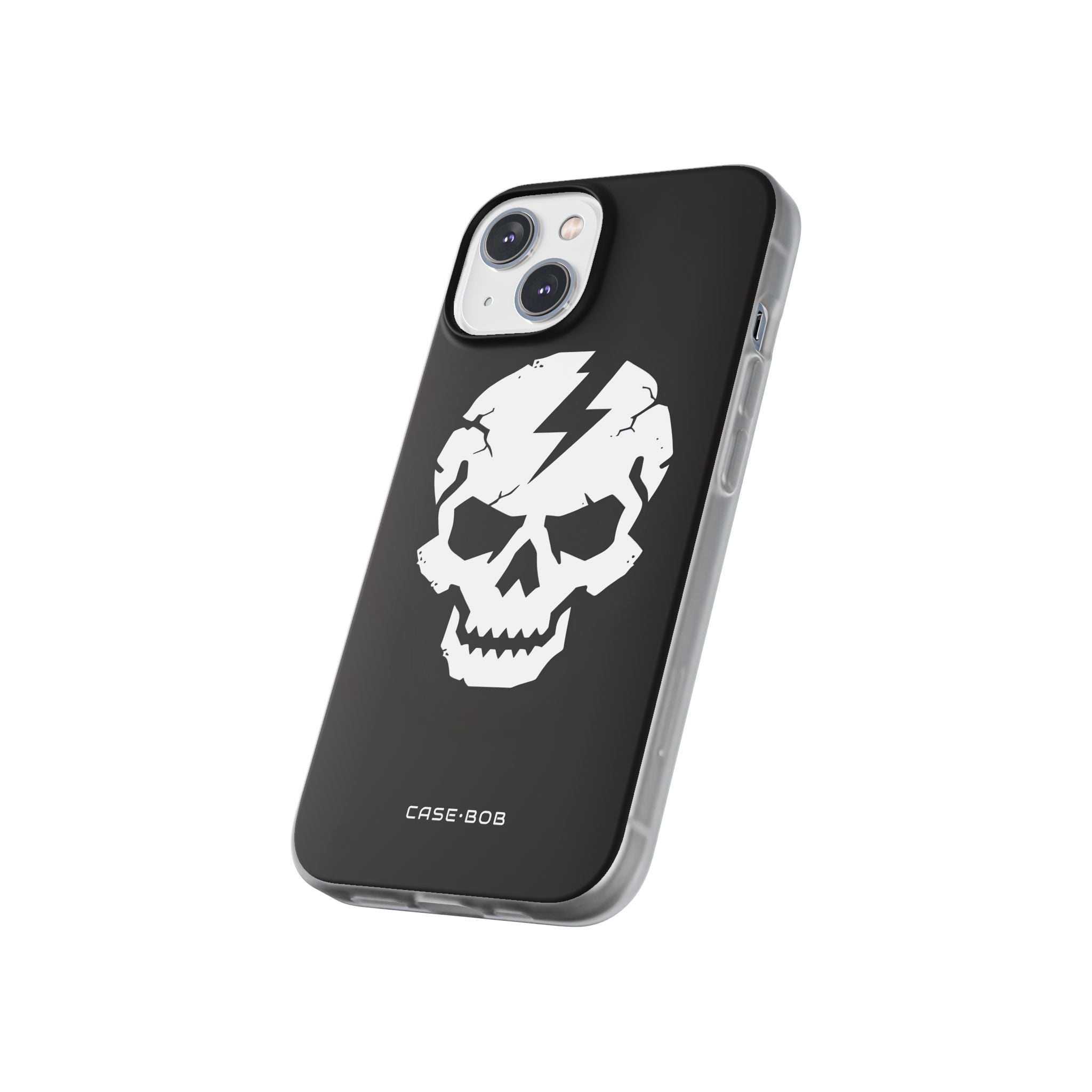 Lightning Skull iPhone 14 Case - Soft