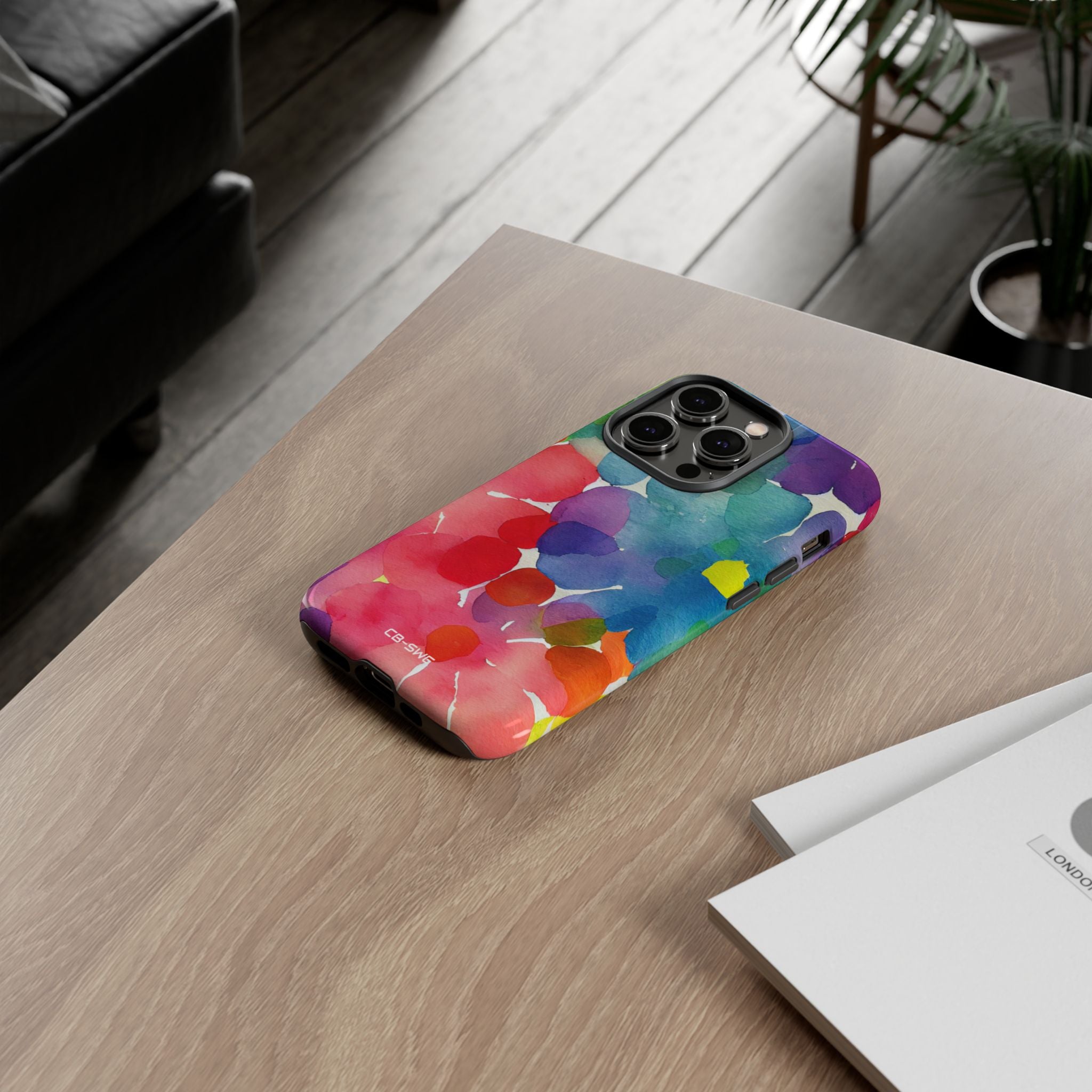 Fluid Color Petals - iPhone Case