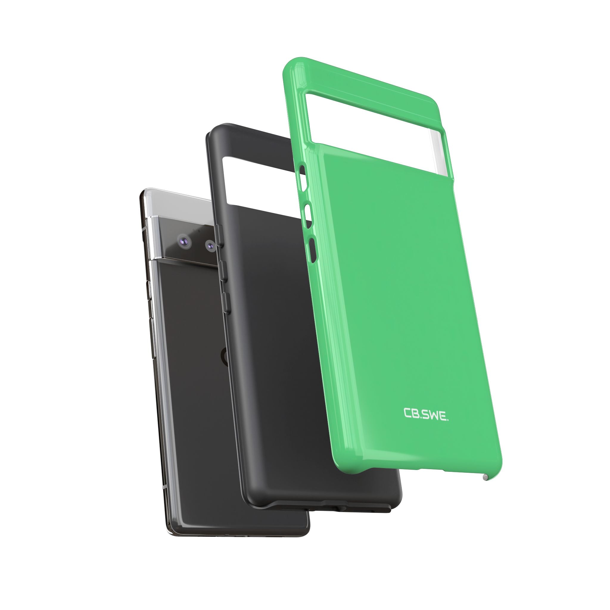 Emerald Green Pixel Case - Tough