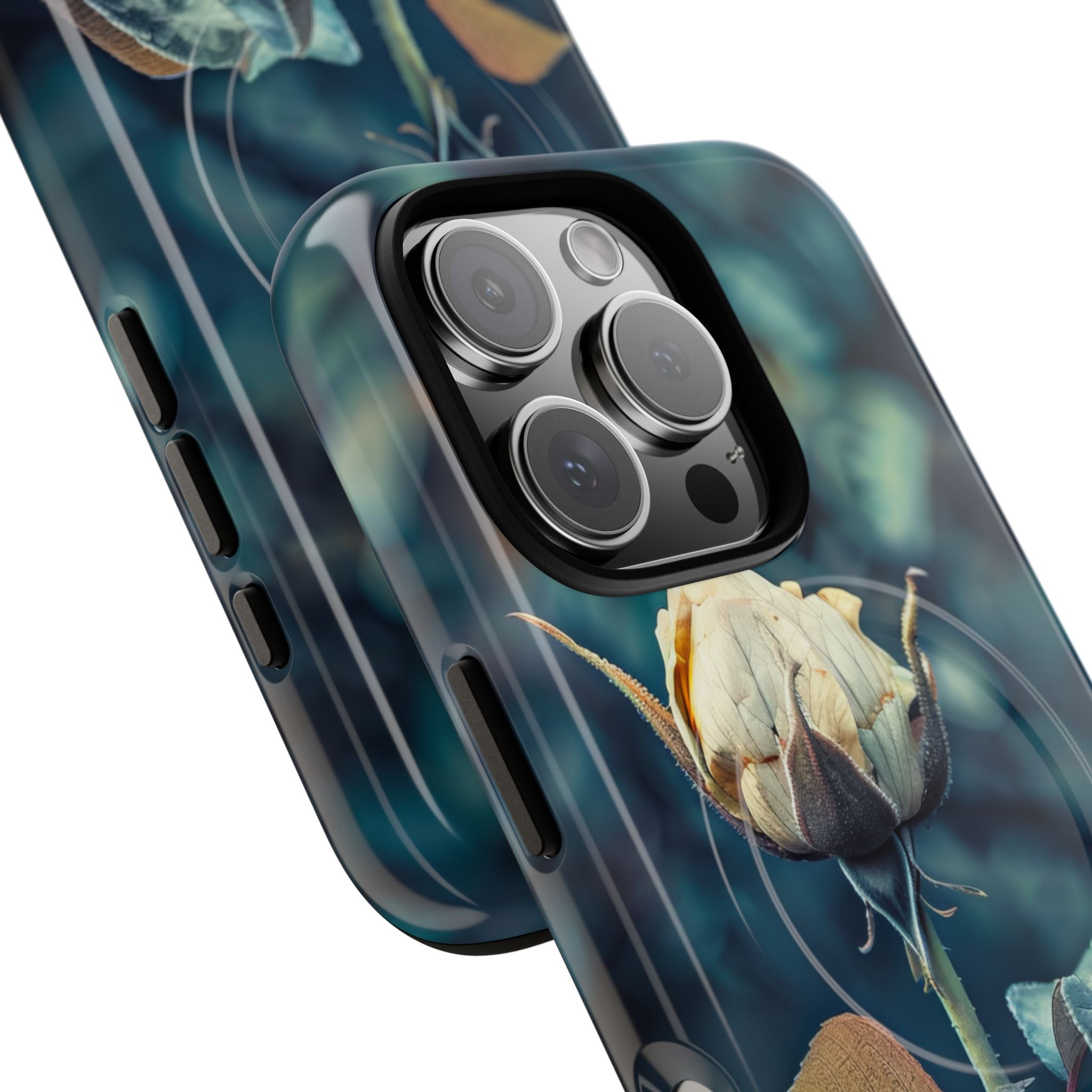 Mystic Rosebud Bloom iPhone 16 - Tough+