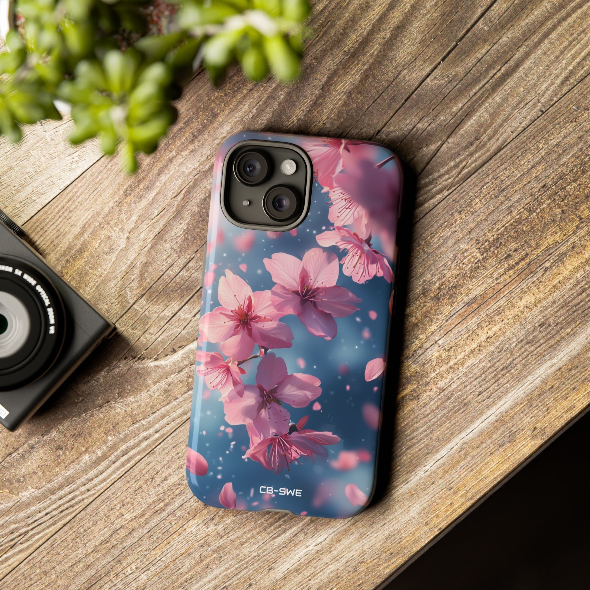 Petals Drift Softly - iPhone Case