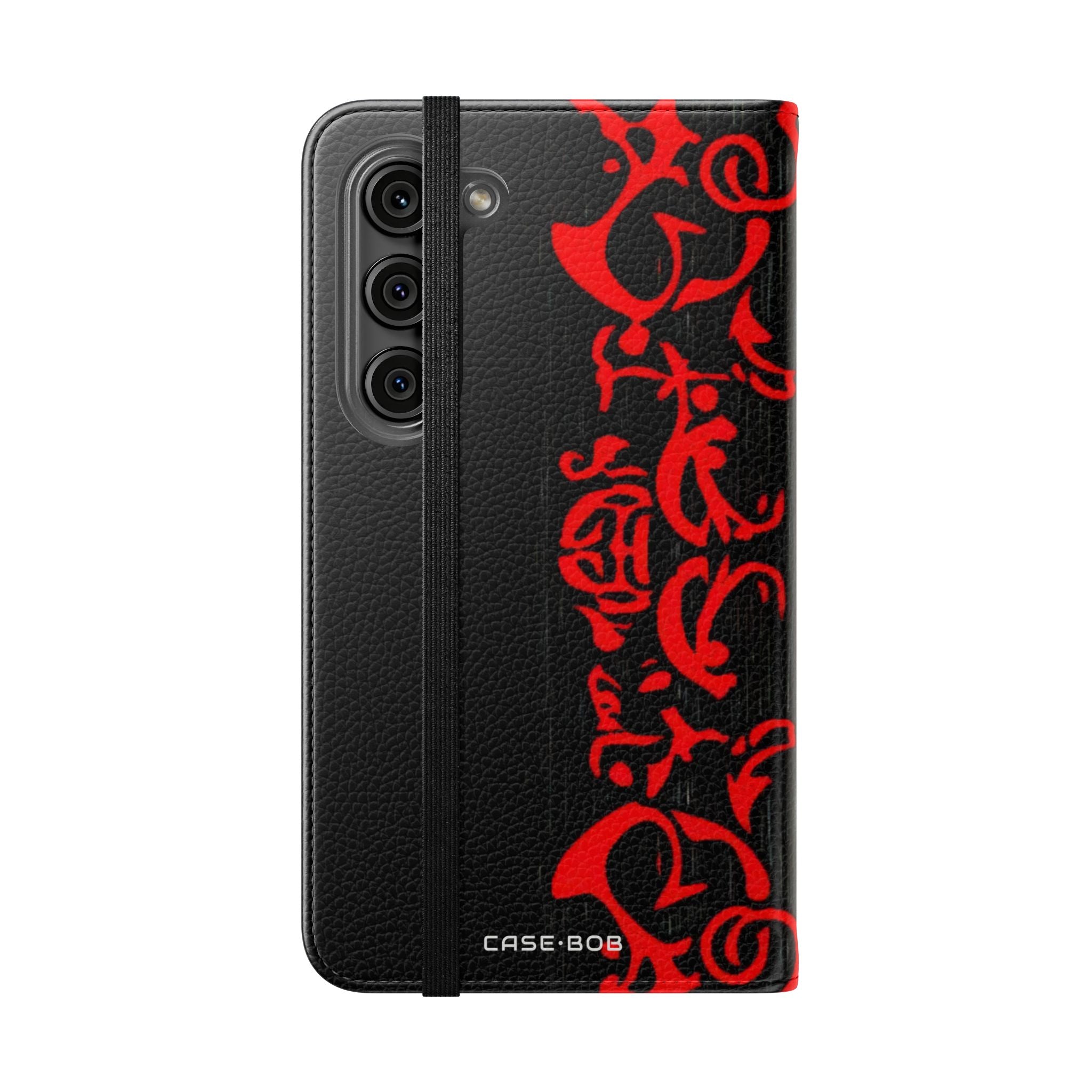 Crimson Swirl - Samsung S23 Case - Lompakko